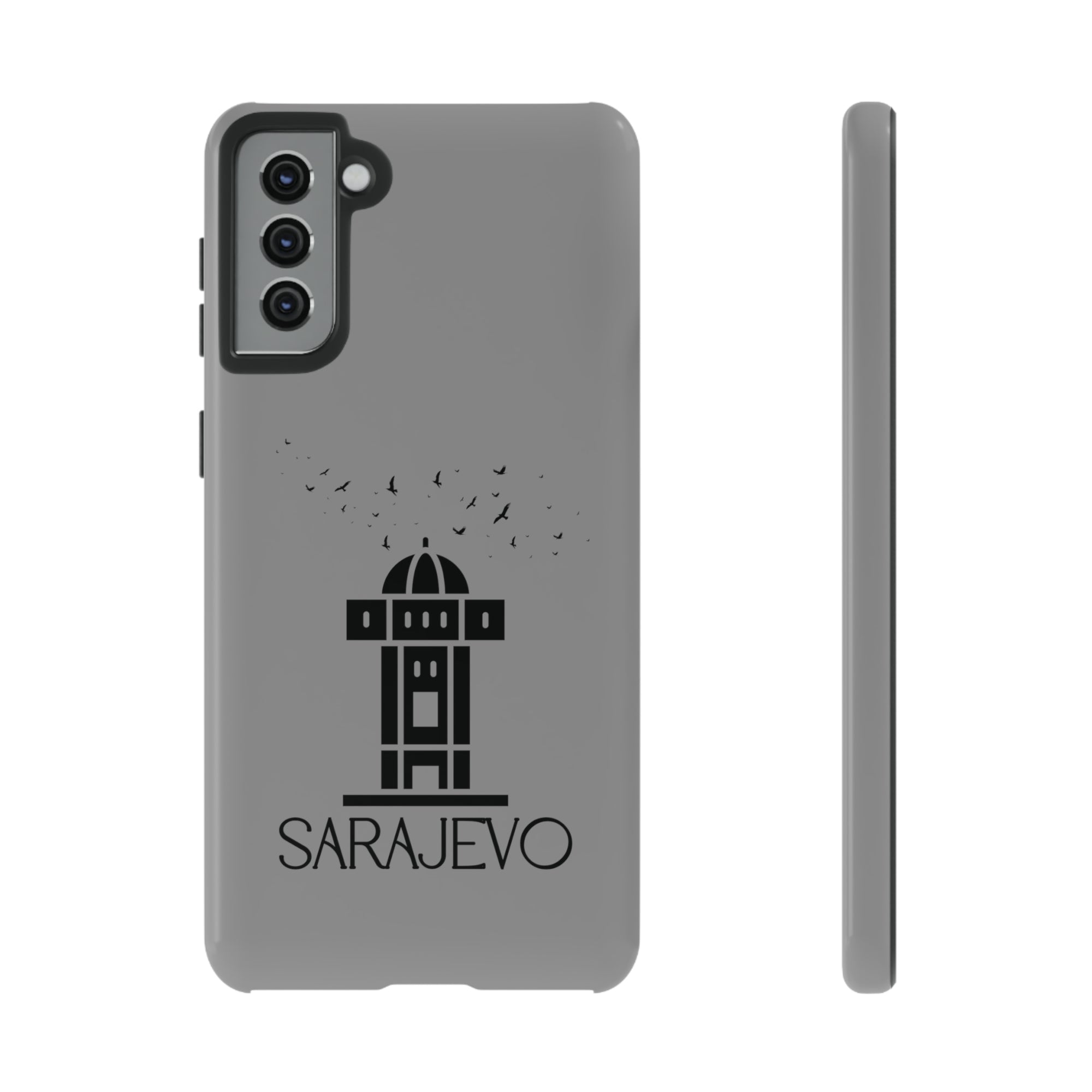 SARAJEVO SEBILJ Phone Case - Grey