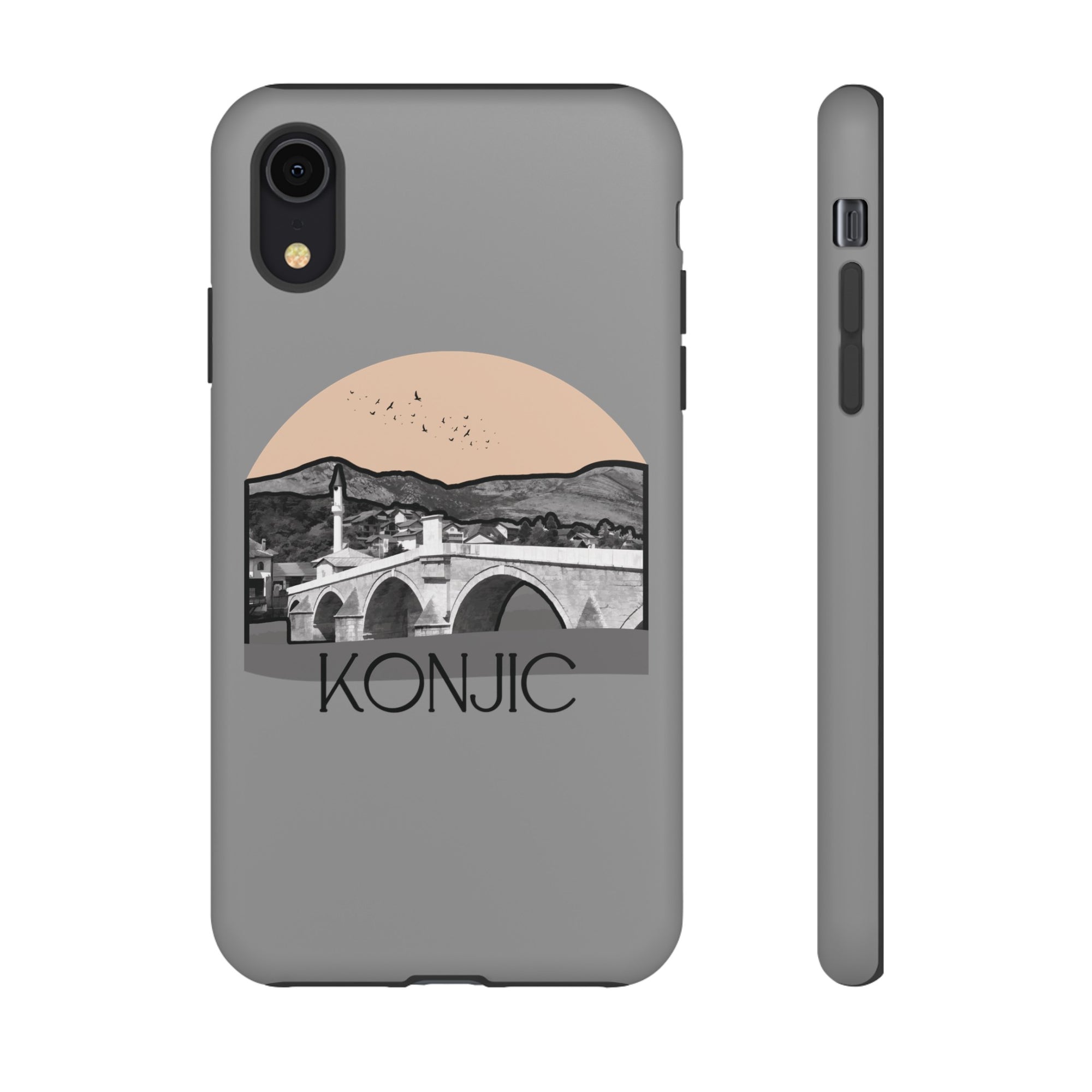 KONJIC Phone Case - Grey