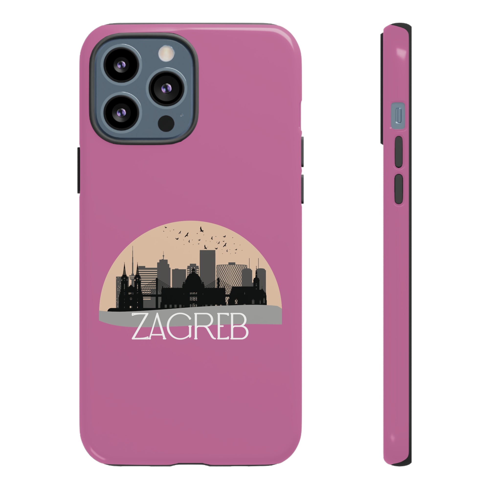 ZAGREB Phone Case - Light Pink