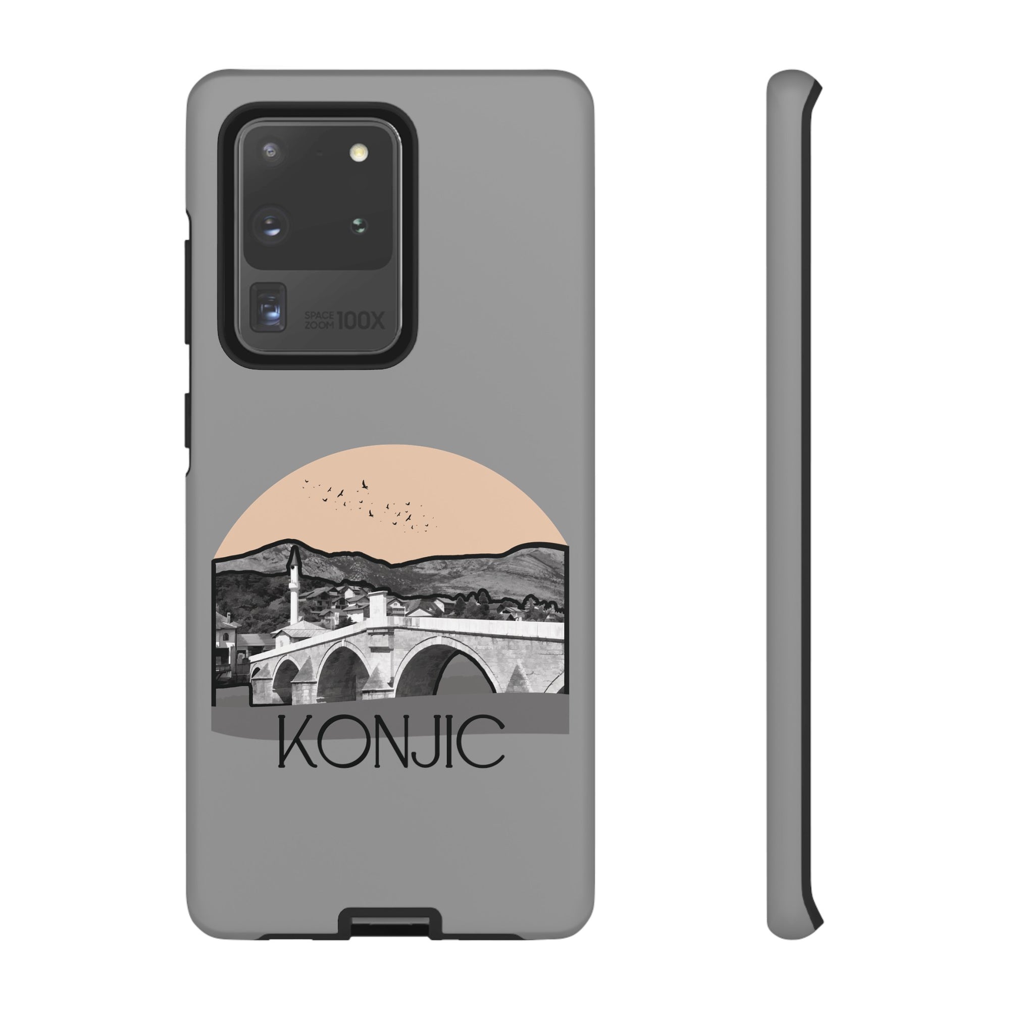 KONJIC Phone Case - Grey