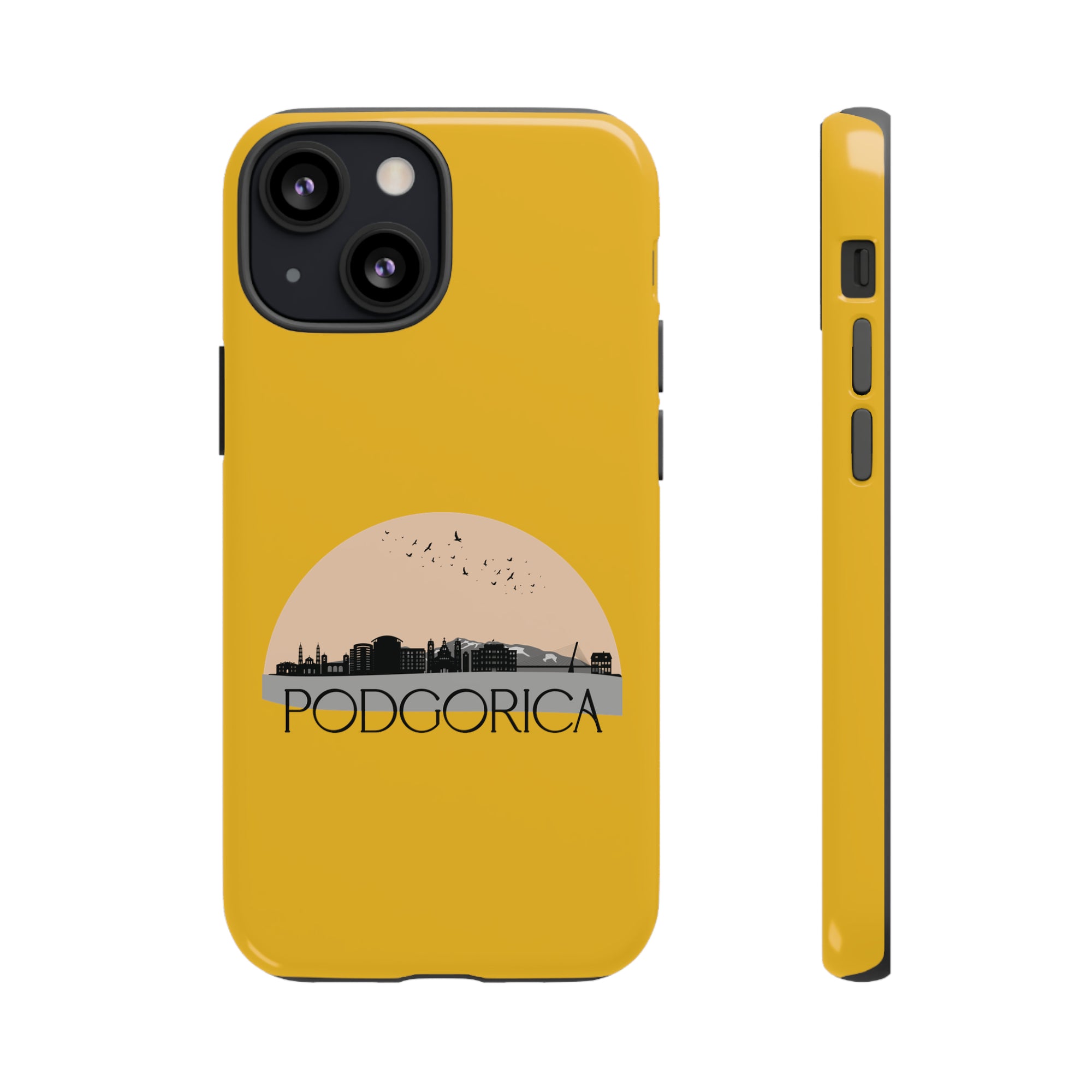 PODGORICA Phone Case - Yellow