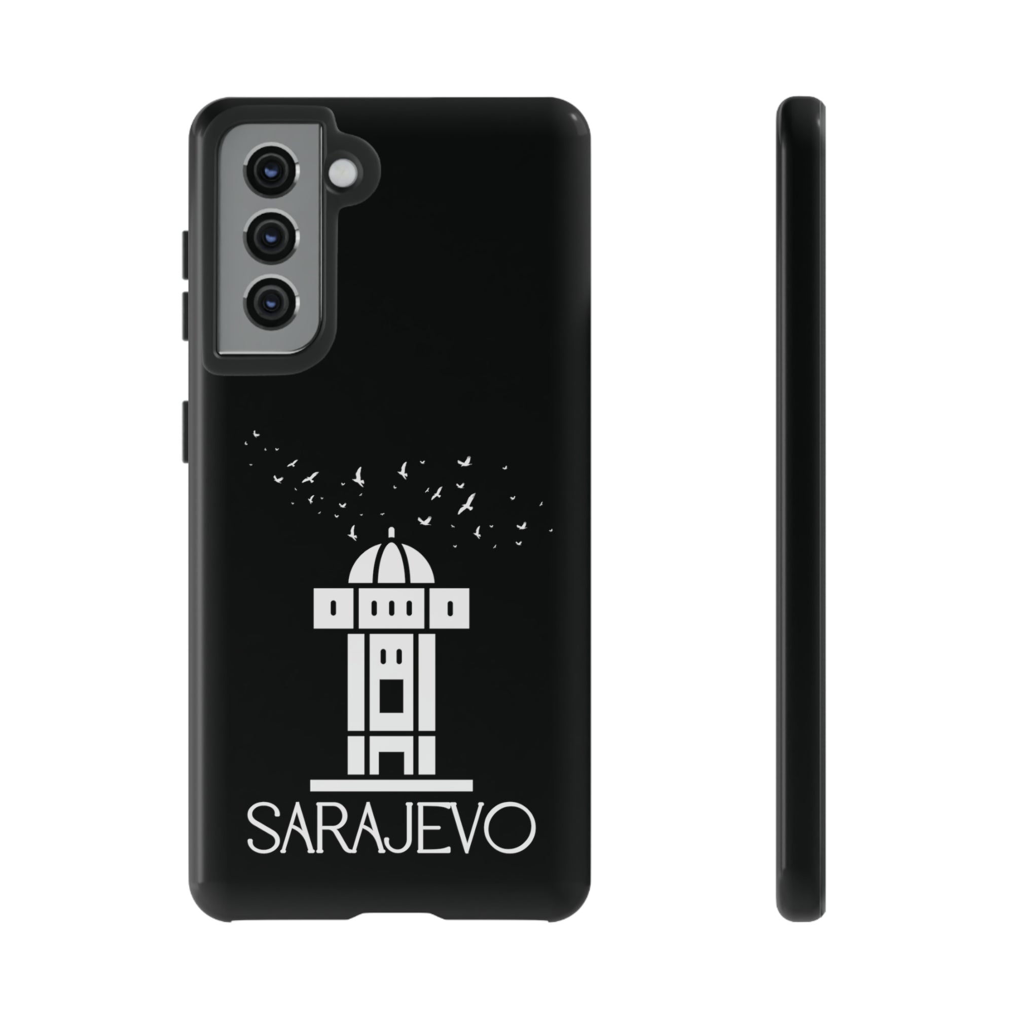 SARAJEVO SEBILJ Phone Case - Black