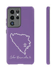 Šeher Bosno Volim Te Phone Case - Purple