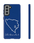 Šeher Bosno Volim Te Phone Case - Blue