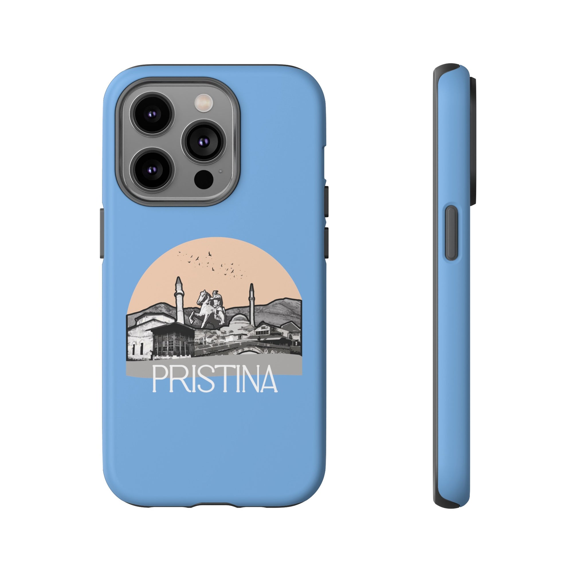 PRISTINA Phone Case - Light Blue