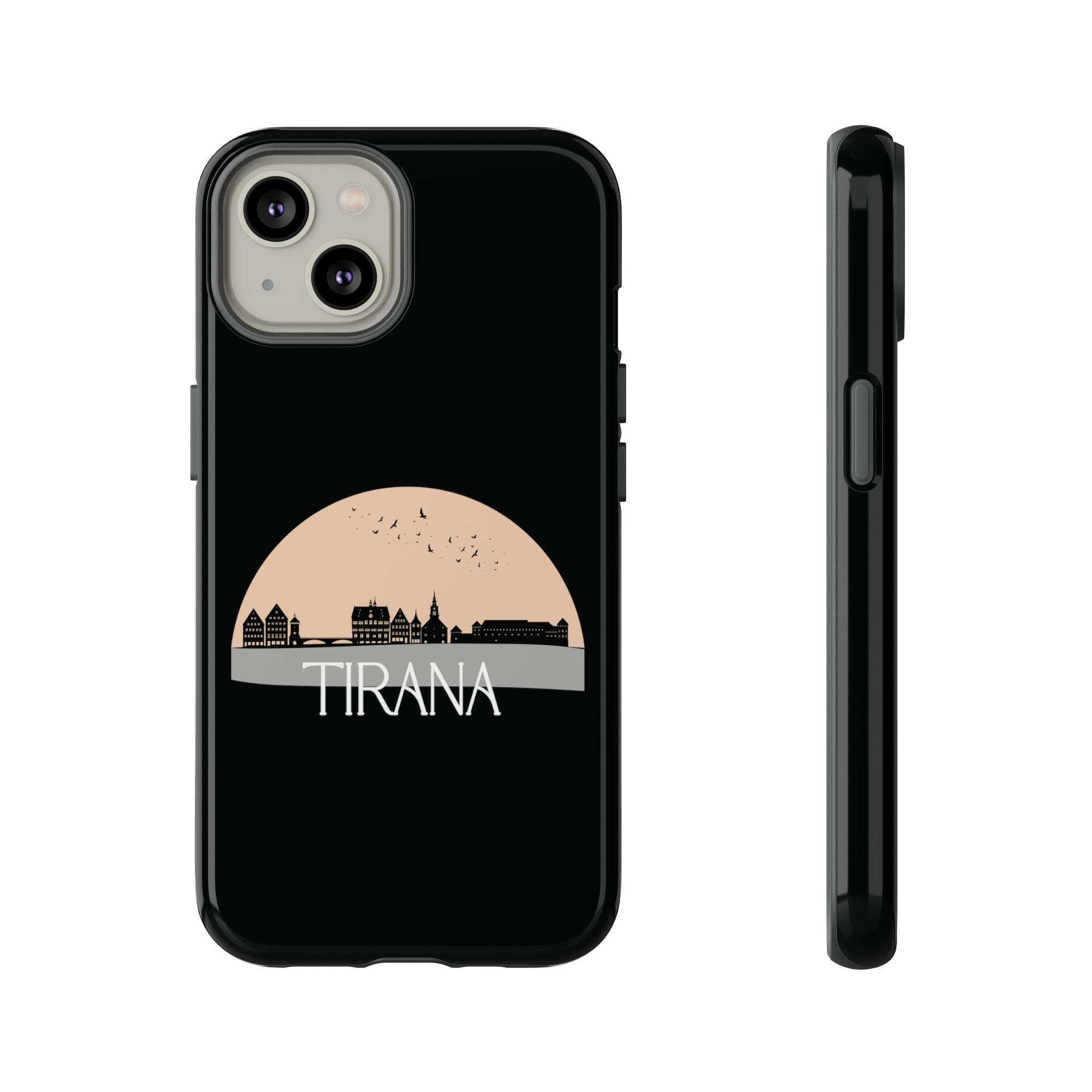 TIRANA Phone Case - Black