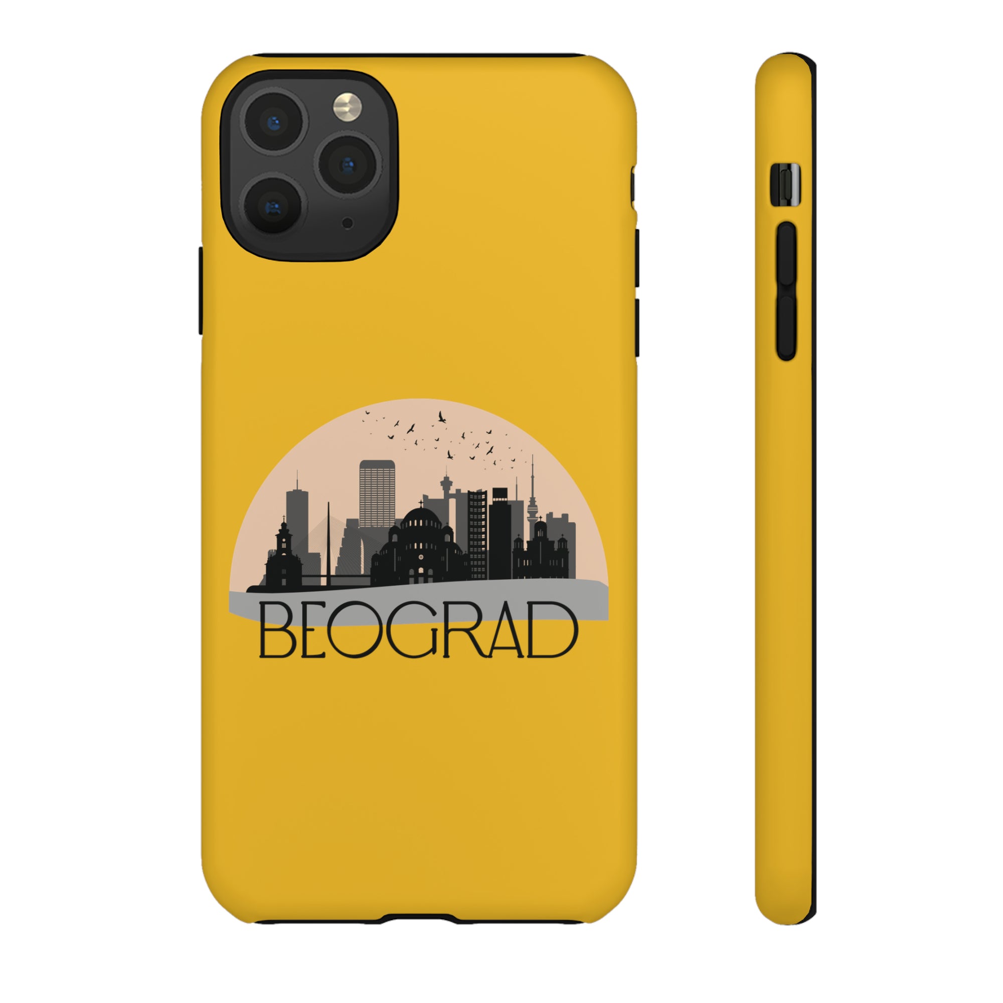 BEOGRAD Phone Case - Yellow