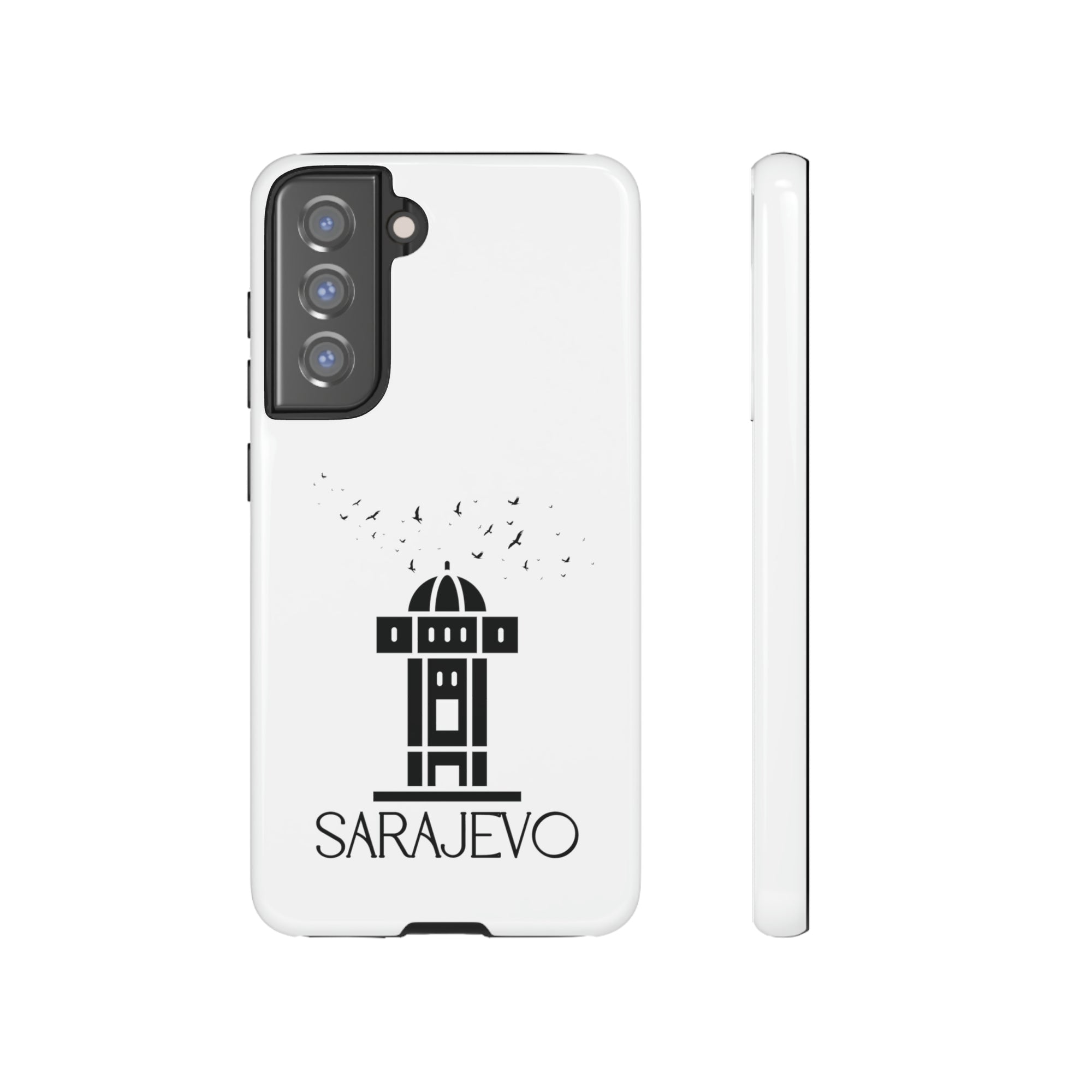 SARAJEVO SEBILJ Phone Case - White