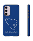 Šeher Bosno Volim Te Phone Case - Blue