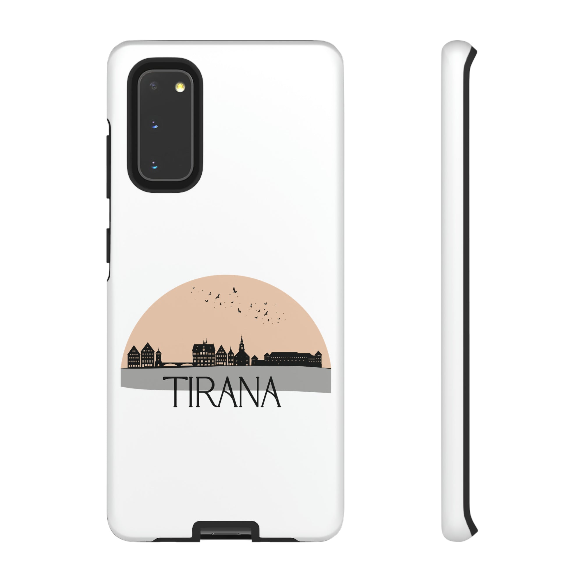 TIRANA Phone Case - White