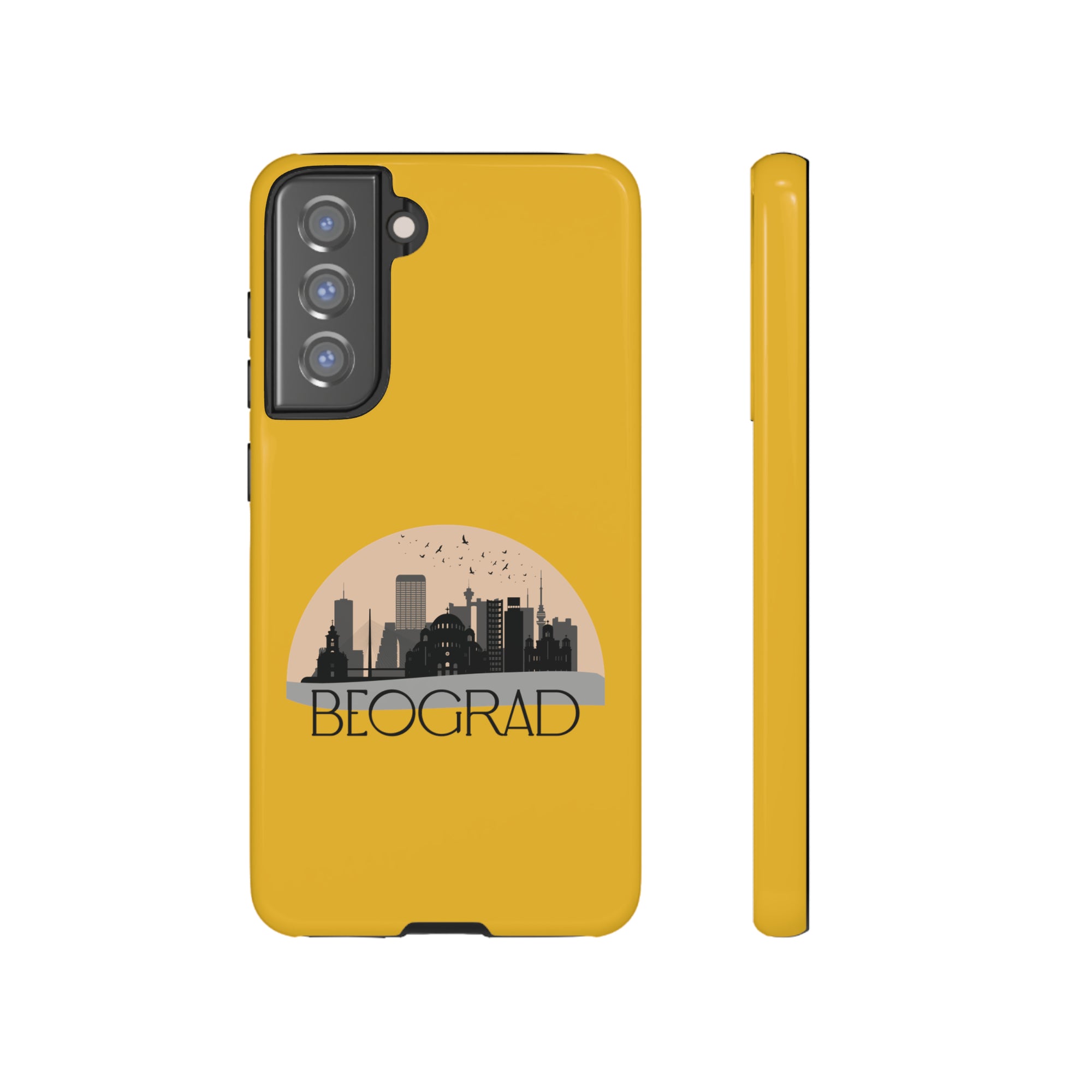 BEOGRAD Phone Case - Yellow