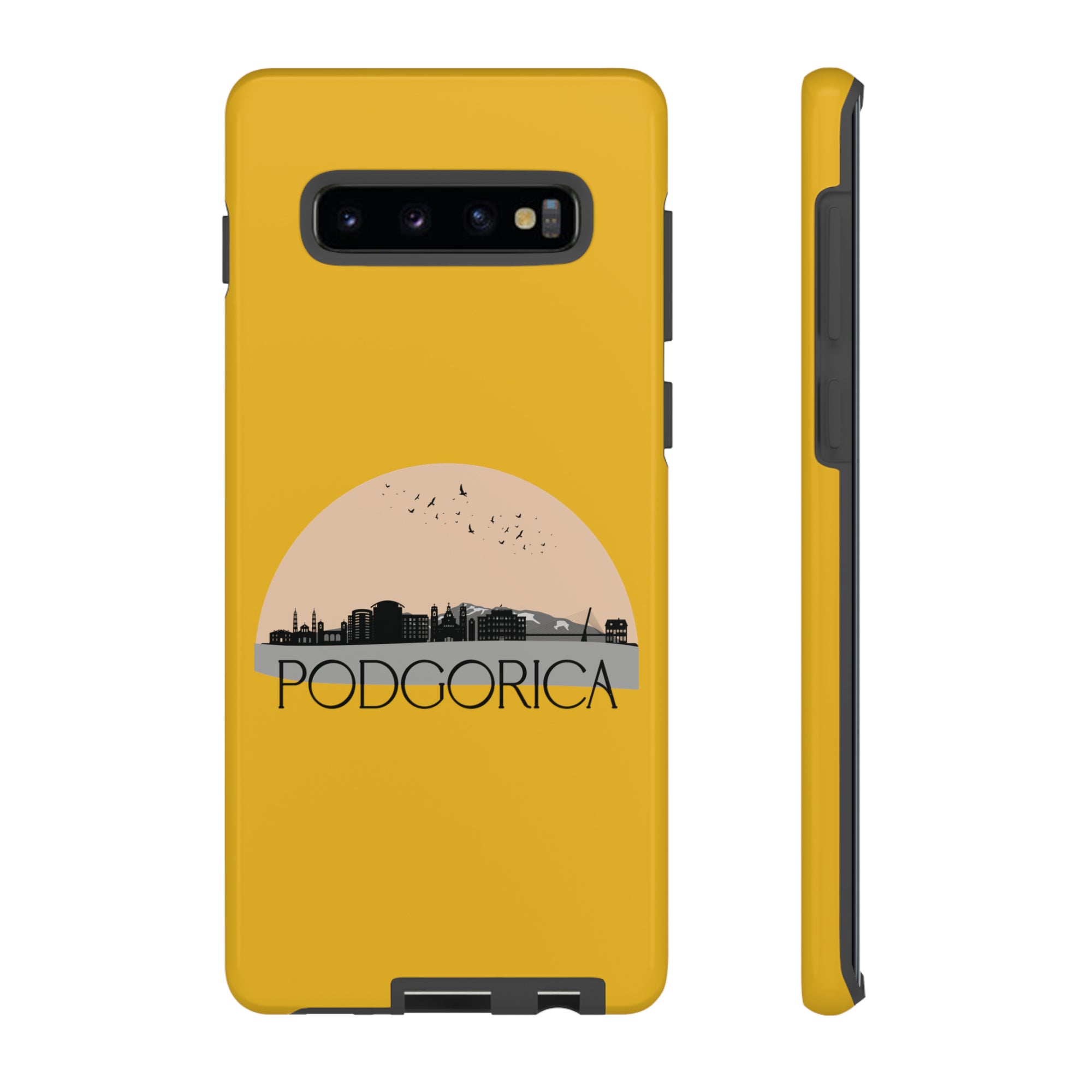 PODGORICA Phone Case - Yellow