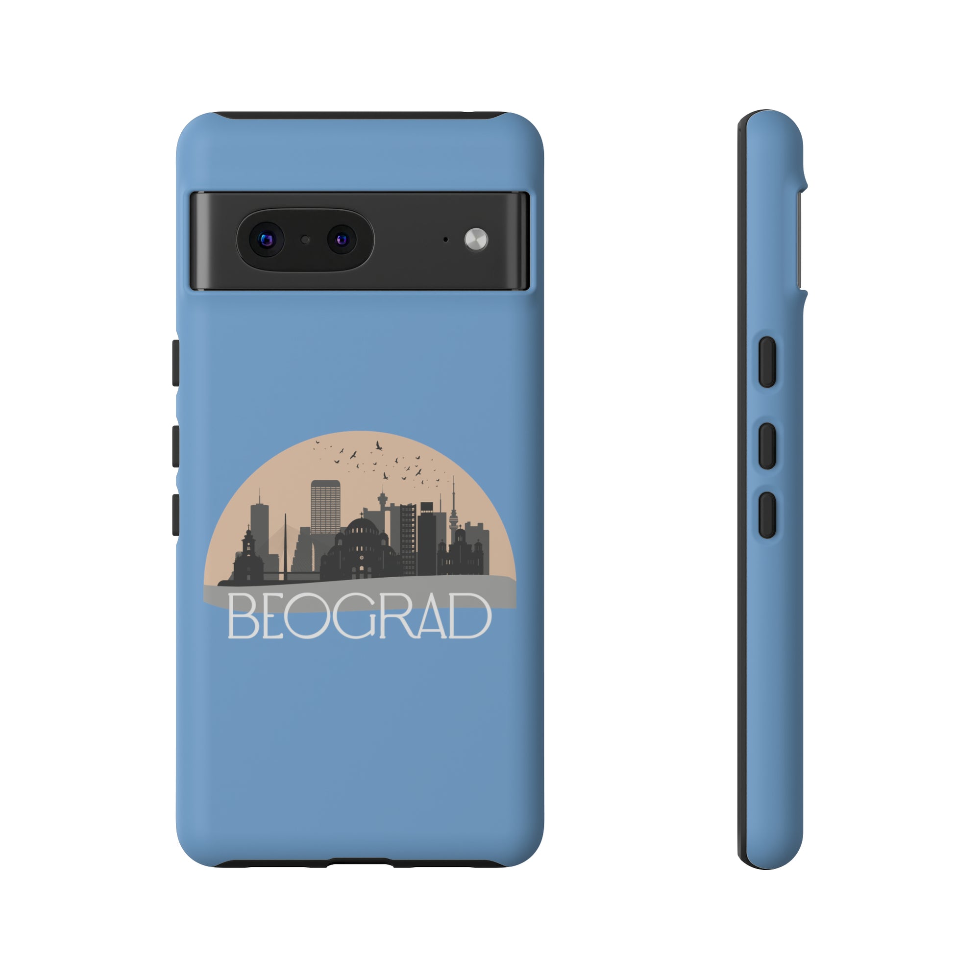 BEOGRAD Phone Case - Light Blue