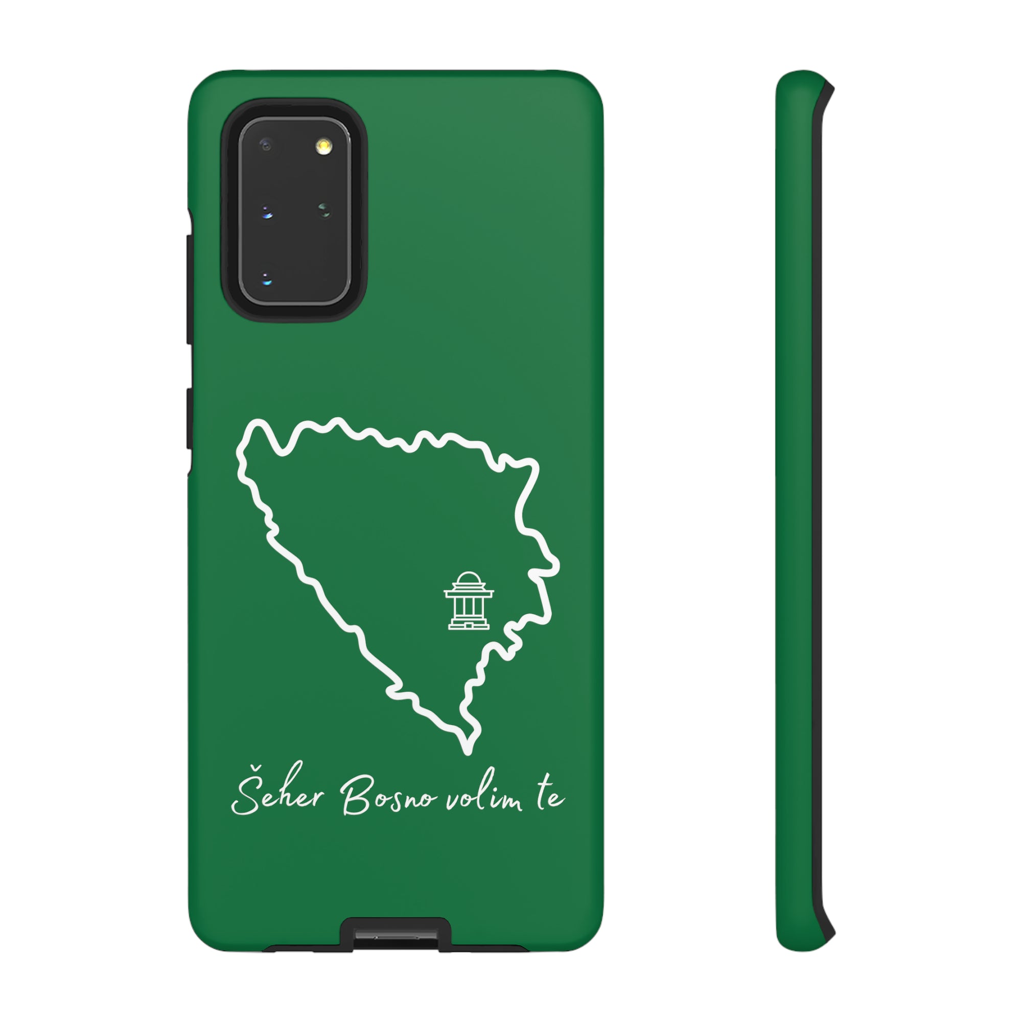 Šeher Bosno Volim Te Phone Case - Green