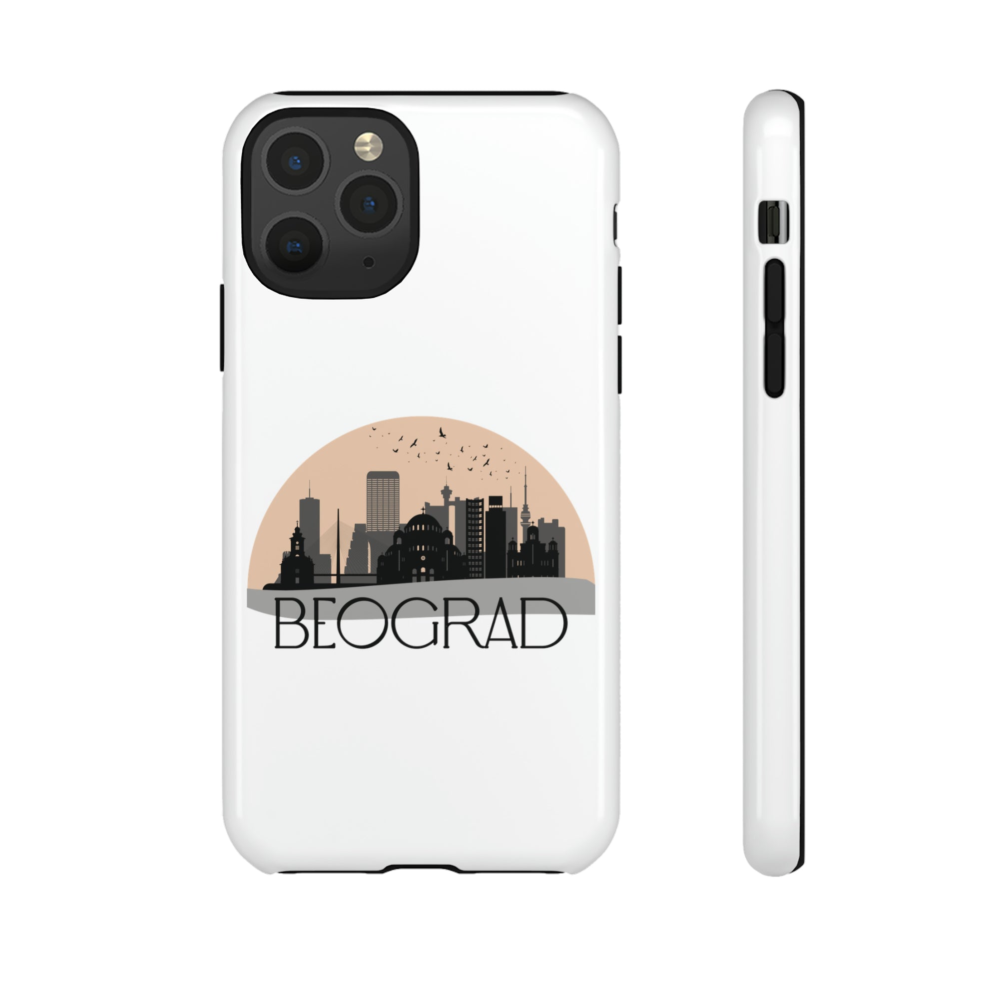 BEOGRAD Phone Case - White