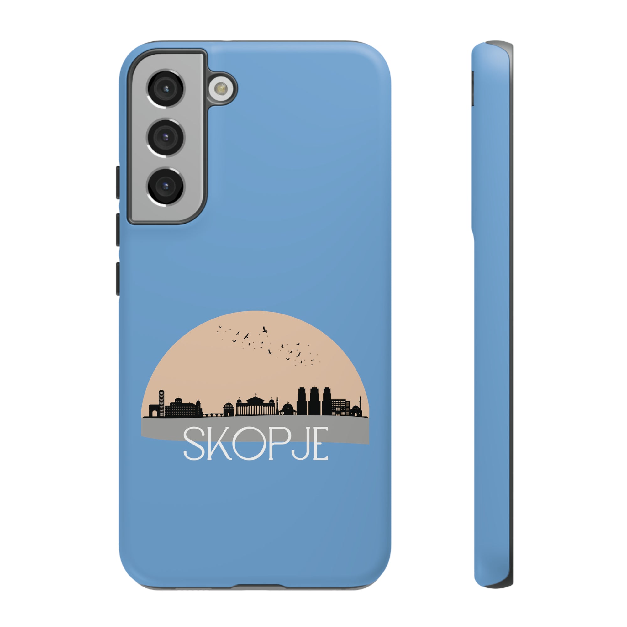 SKOPJE Phone Case - Light Blue