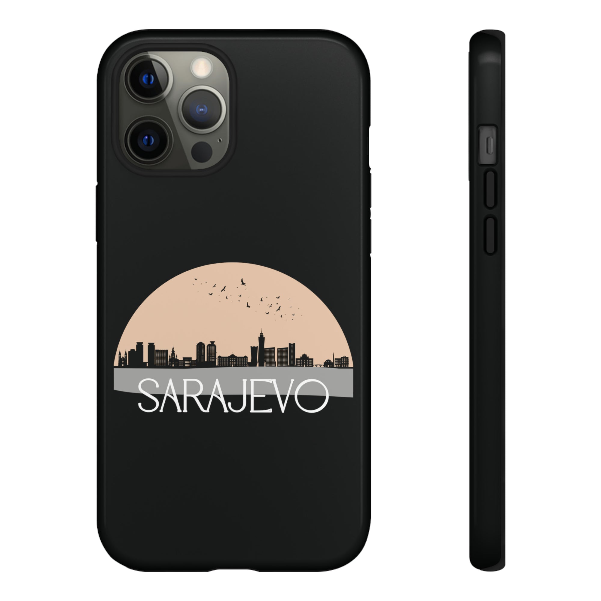 SARAJEVO Phone Case - Black