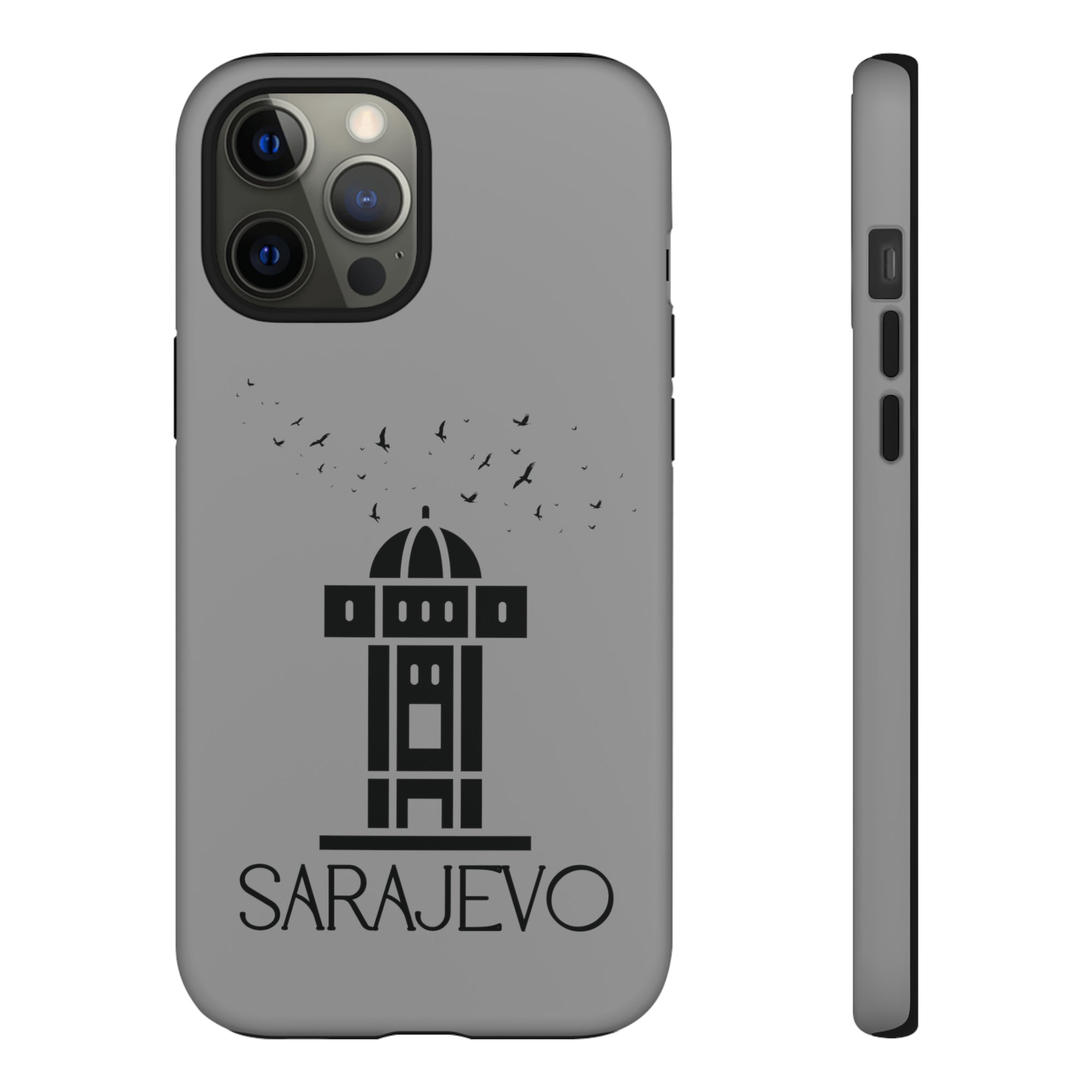 SARAJEVO SEBILJ Phone Case - Grey