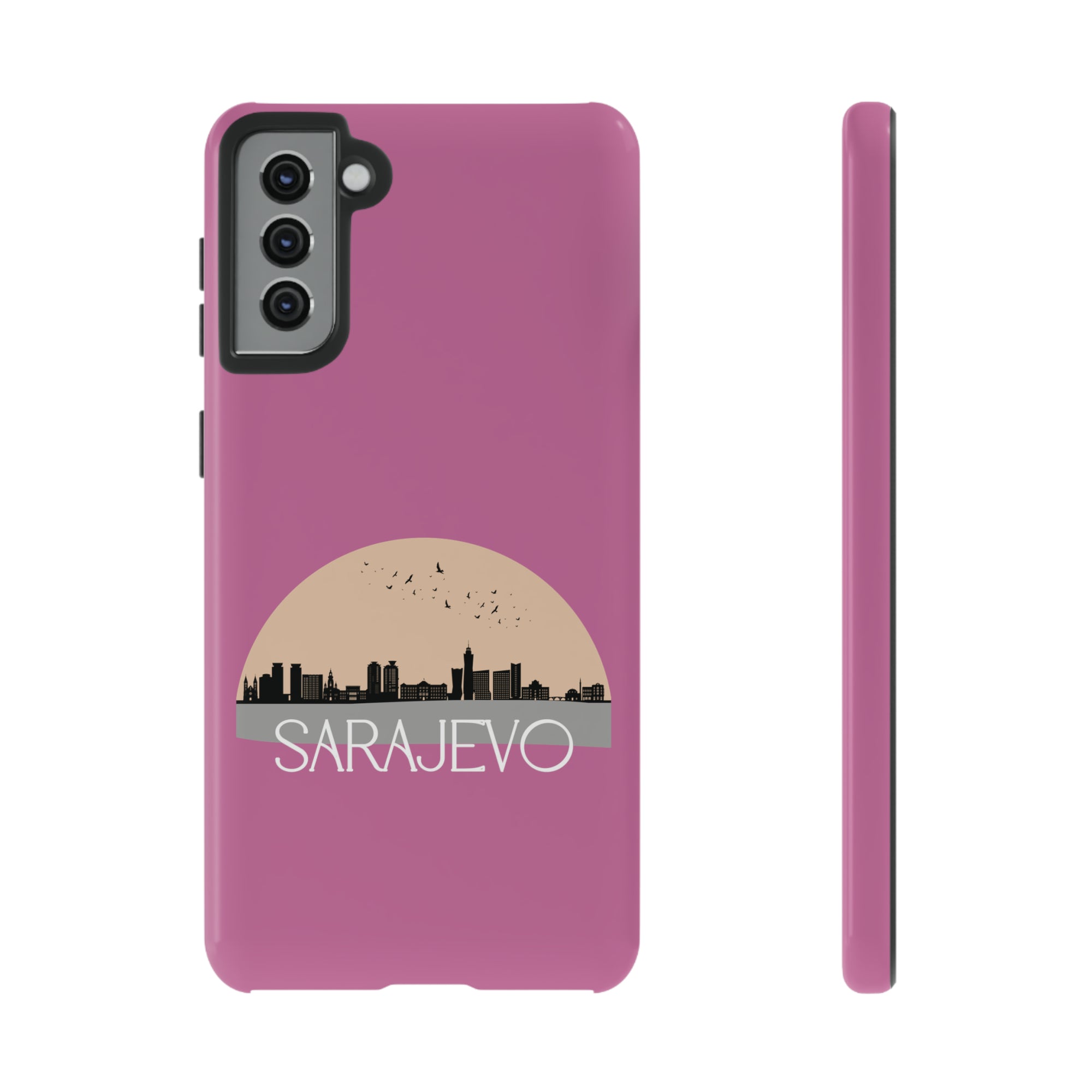 SARAJEVO Phone Case - Light Pink