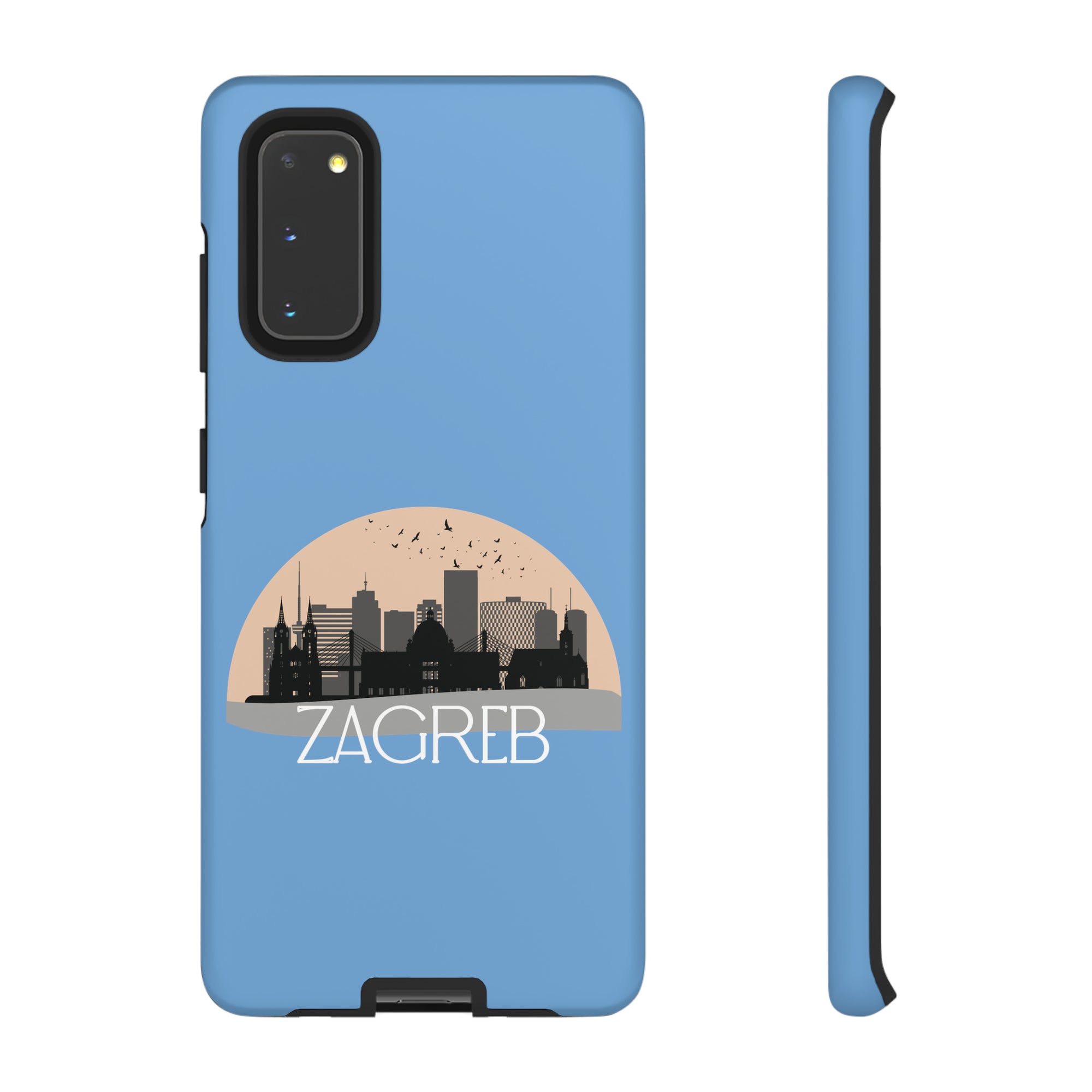 ZAGREB Phone Case - Light Blue