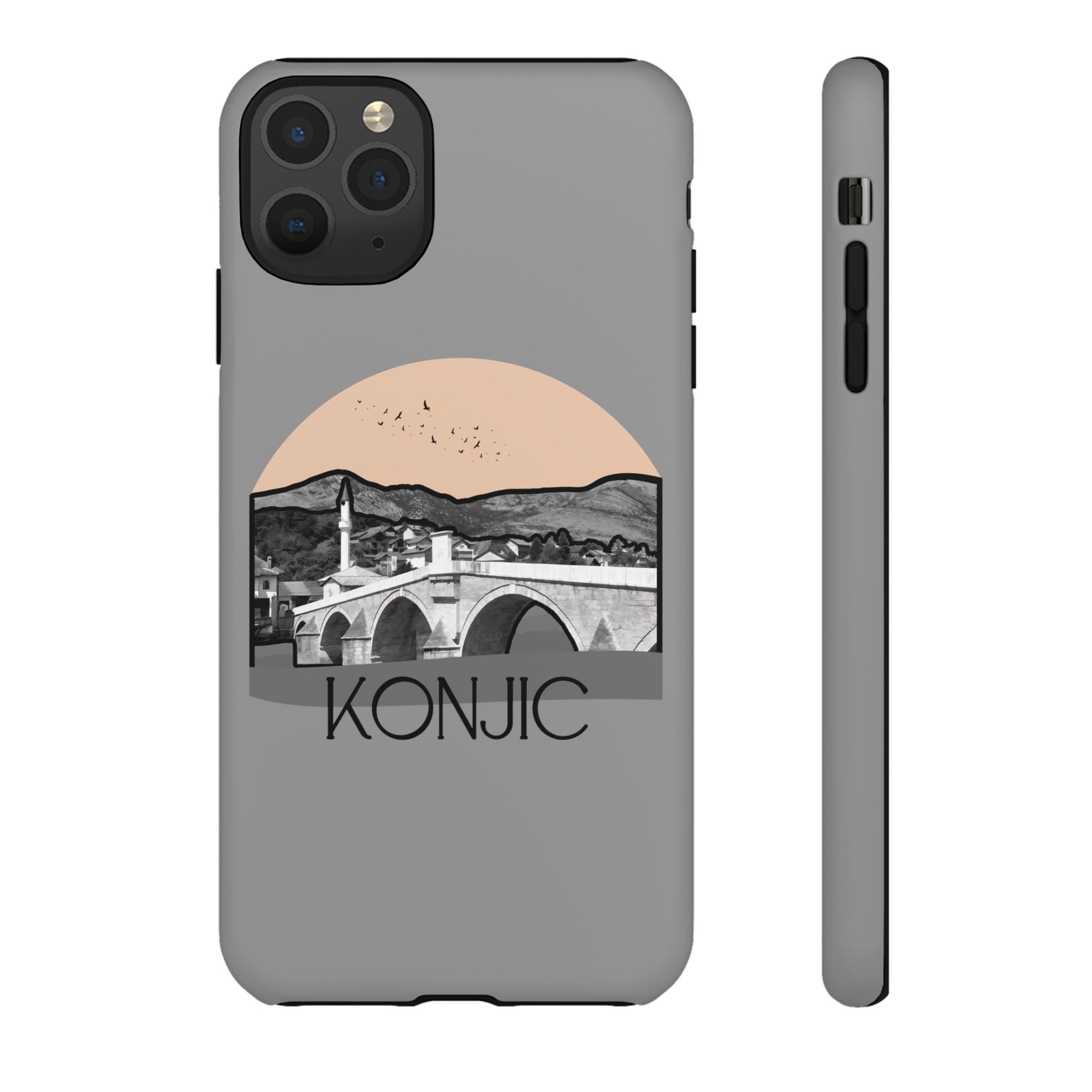 KONJIC Phone Case - Grey