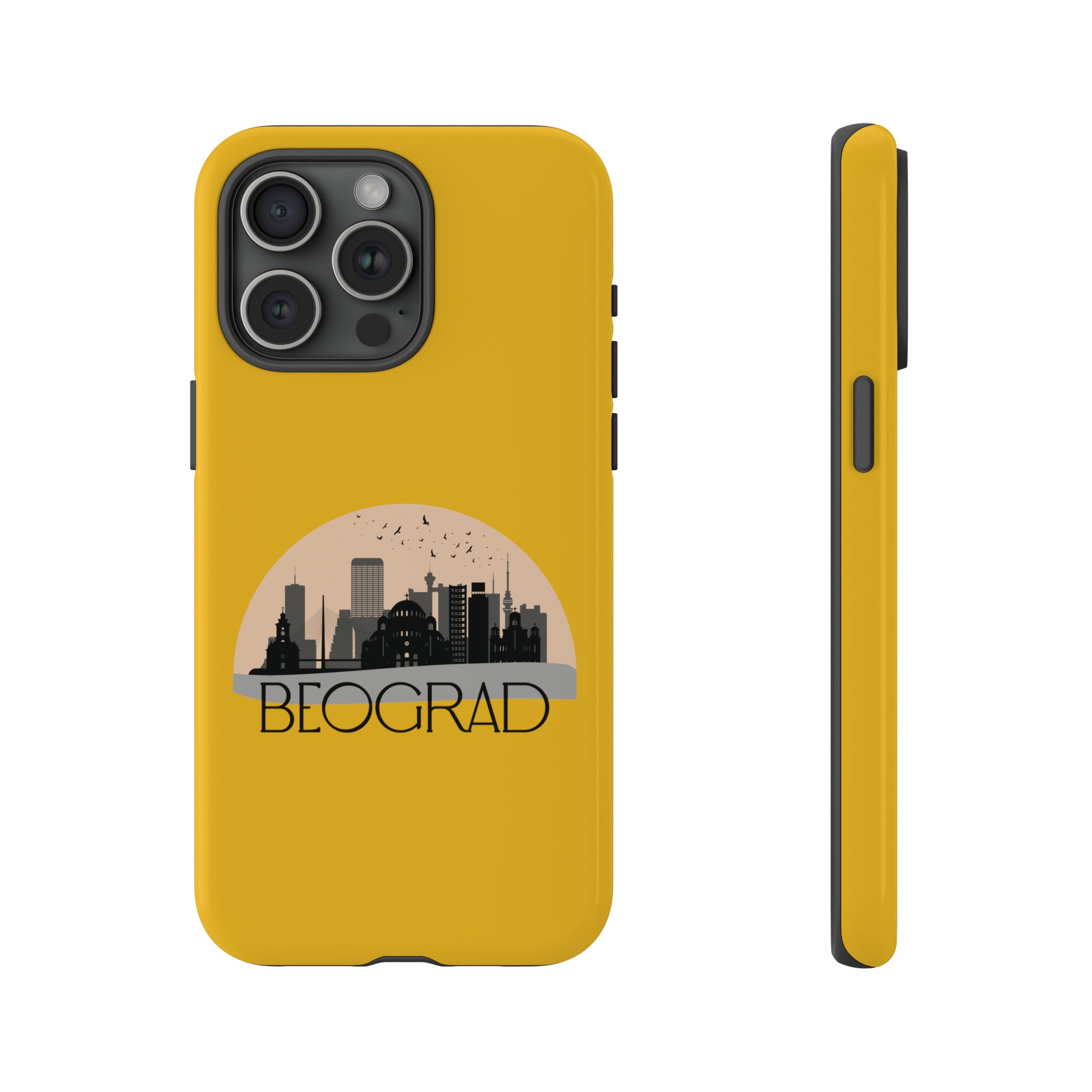 BEOGRAD Phone Case - Yellow