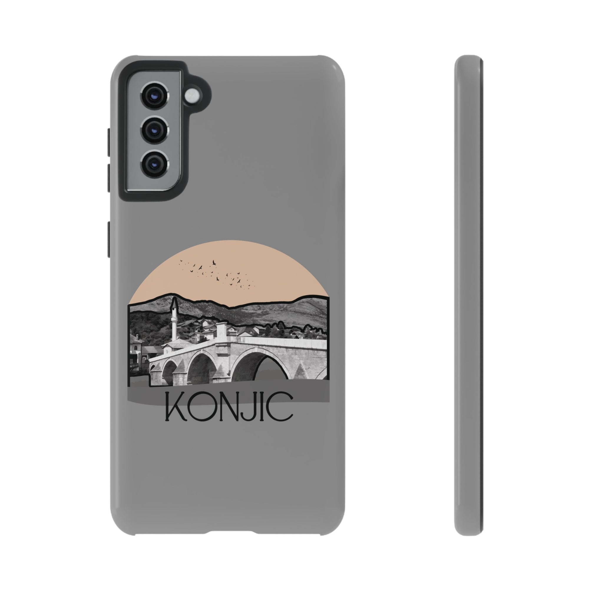 KONJIC Phone Case - Grey