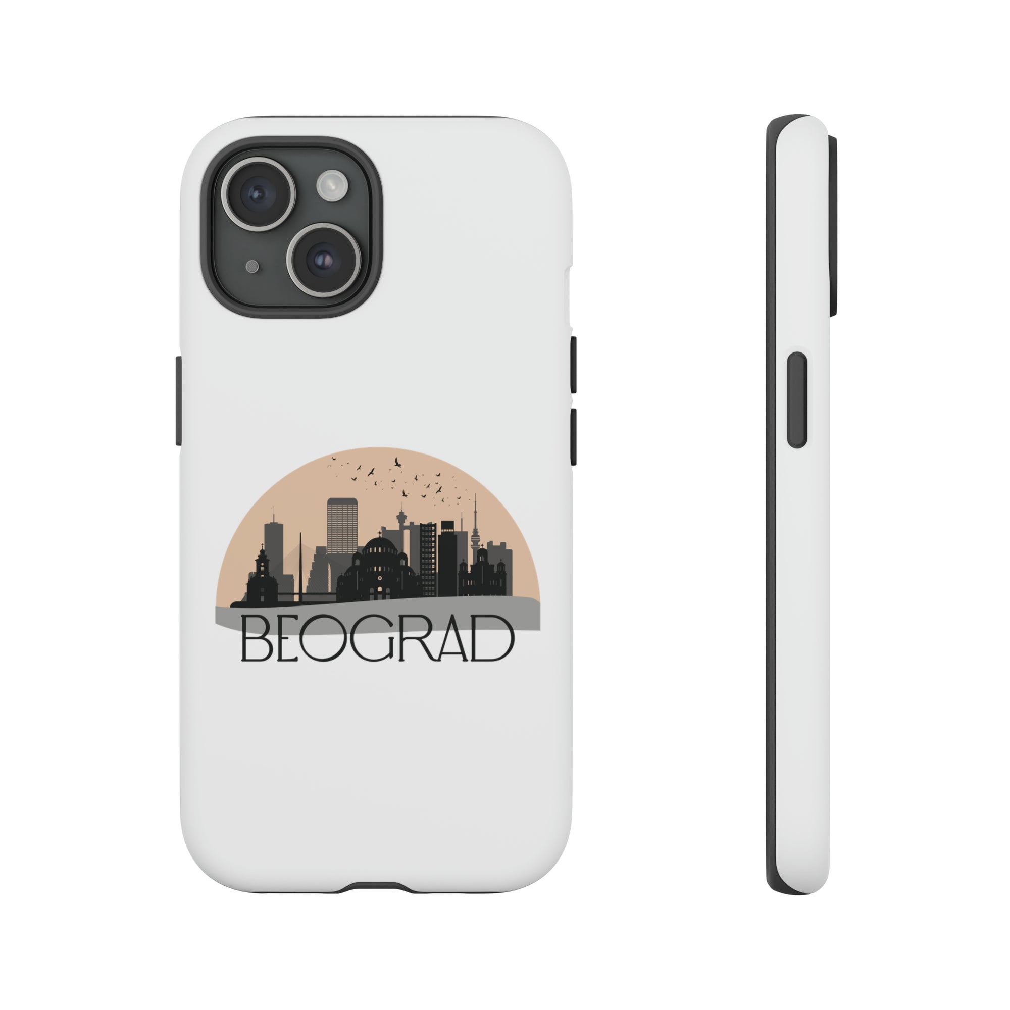 BEOGRAD Phone Case - White