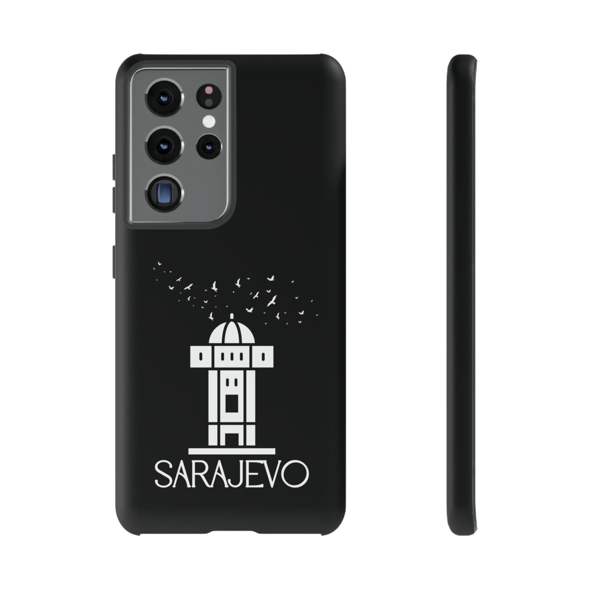 SARAJEVO SEBILJ Phone Case - Black