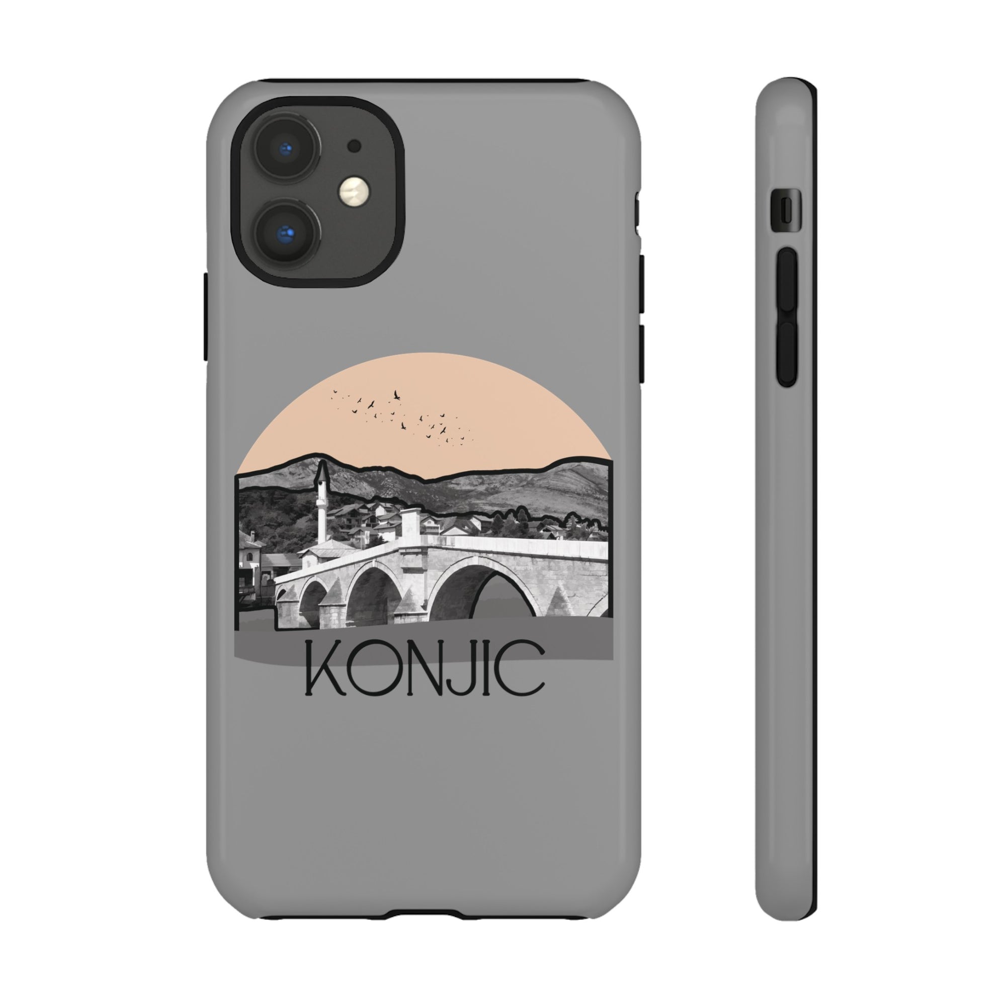 KONJIC Phone Case - Grey