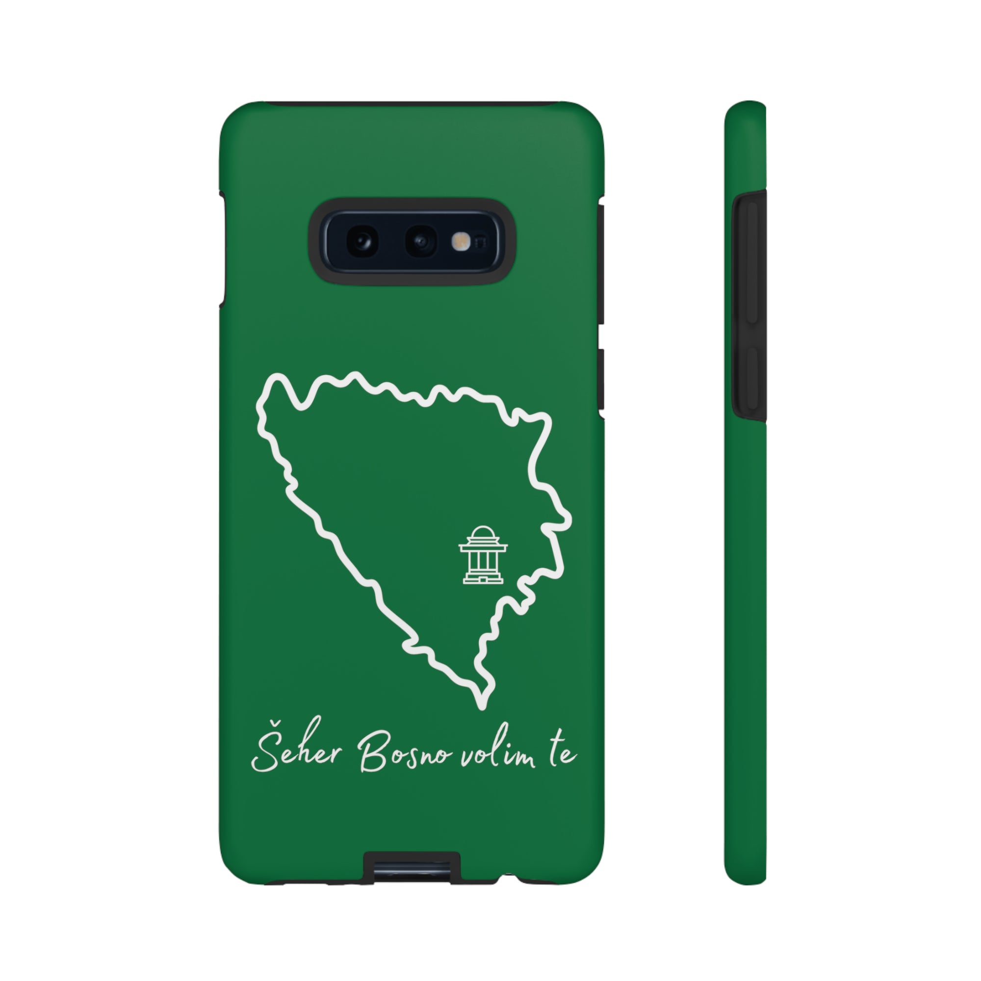 Šeher Bosno Volim Te Phone Case - Green