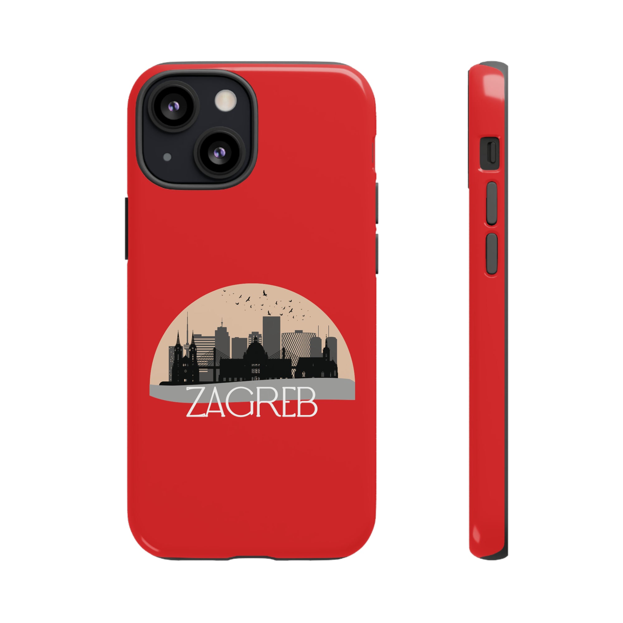 ZAGREB Phone Case - Red