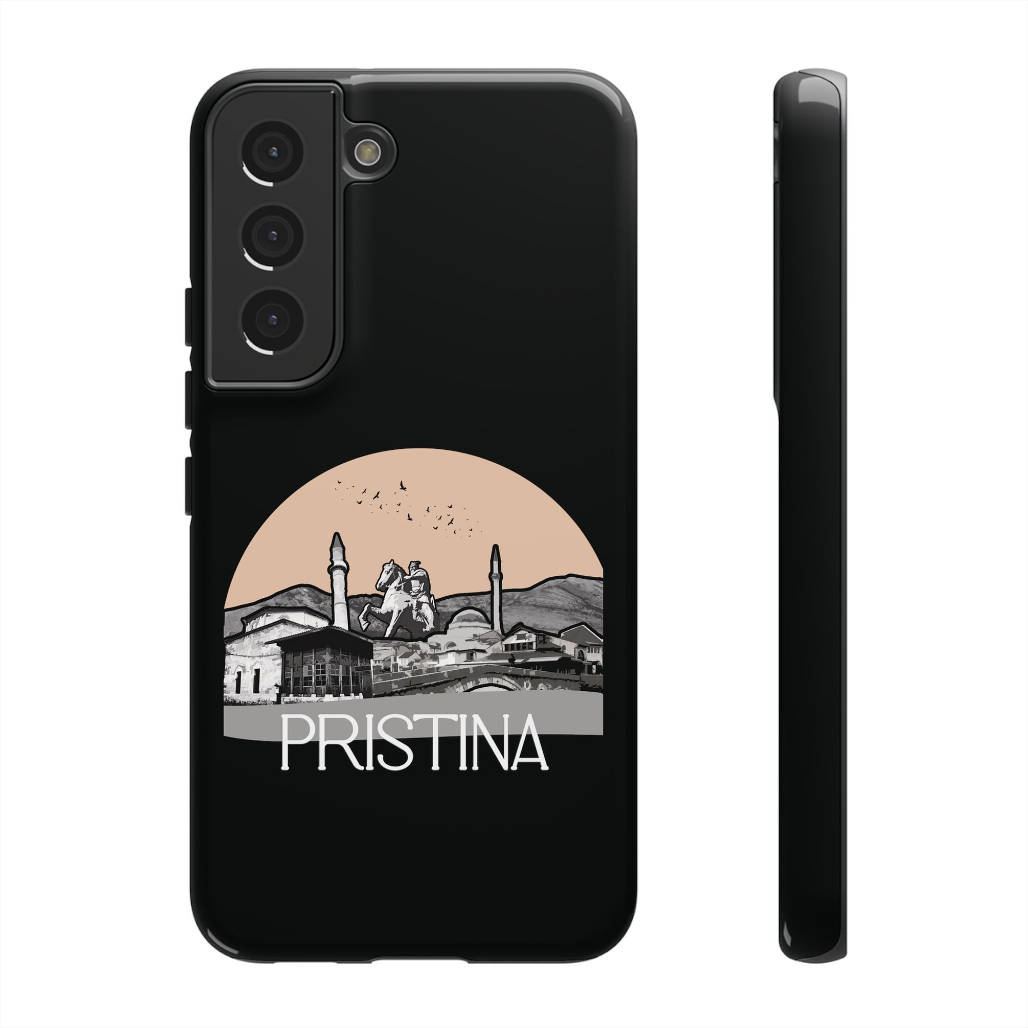 PRISTINA Phone Case - Black