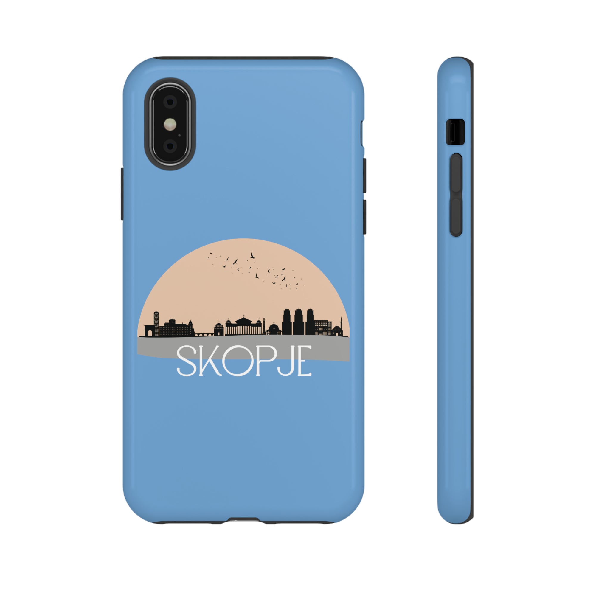 SKOPJE Phone Case - Light Blue