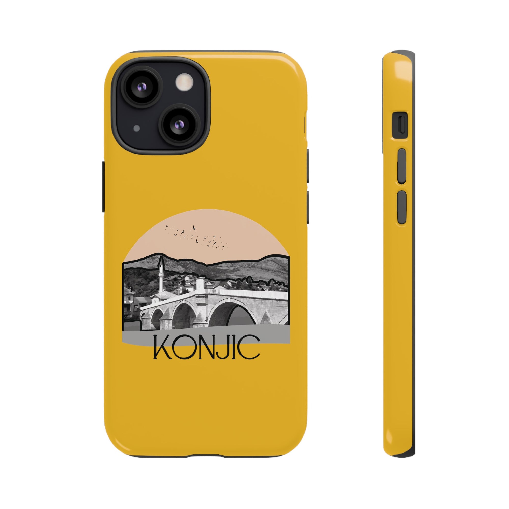 KONJIC Phone Case - Yellow