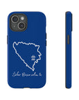 Šeher Bosno Volim Te Phone Case - Blue