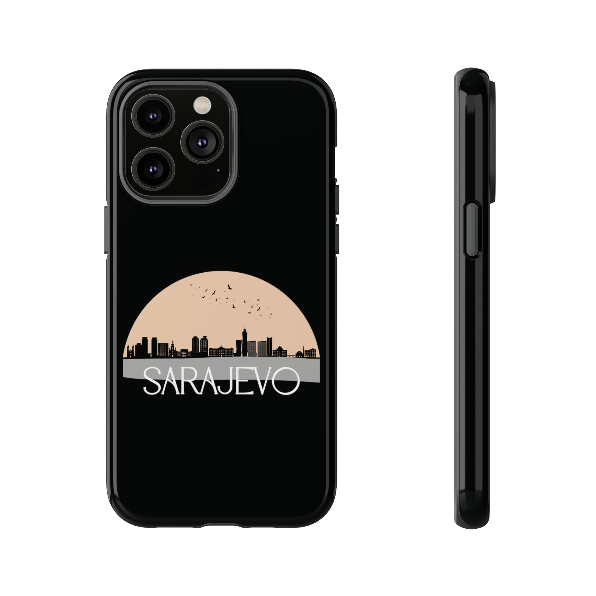 SARAJEVO Phone Case - Black