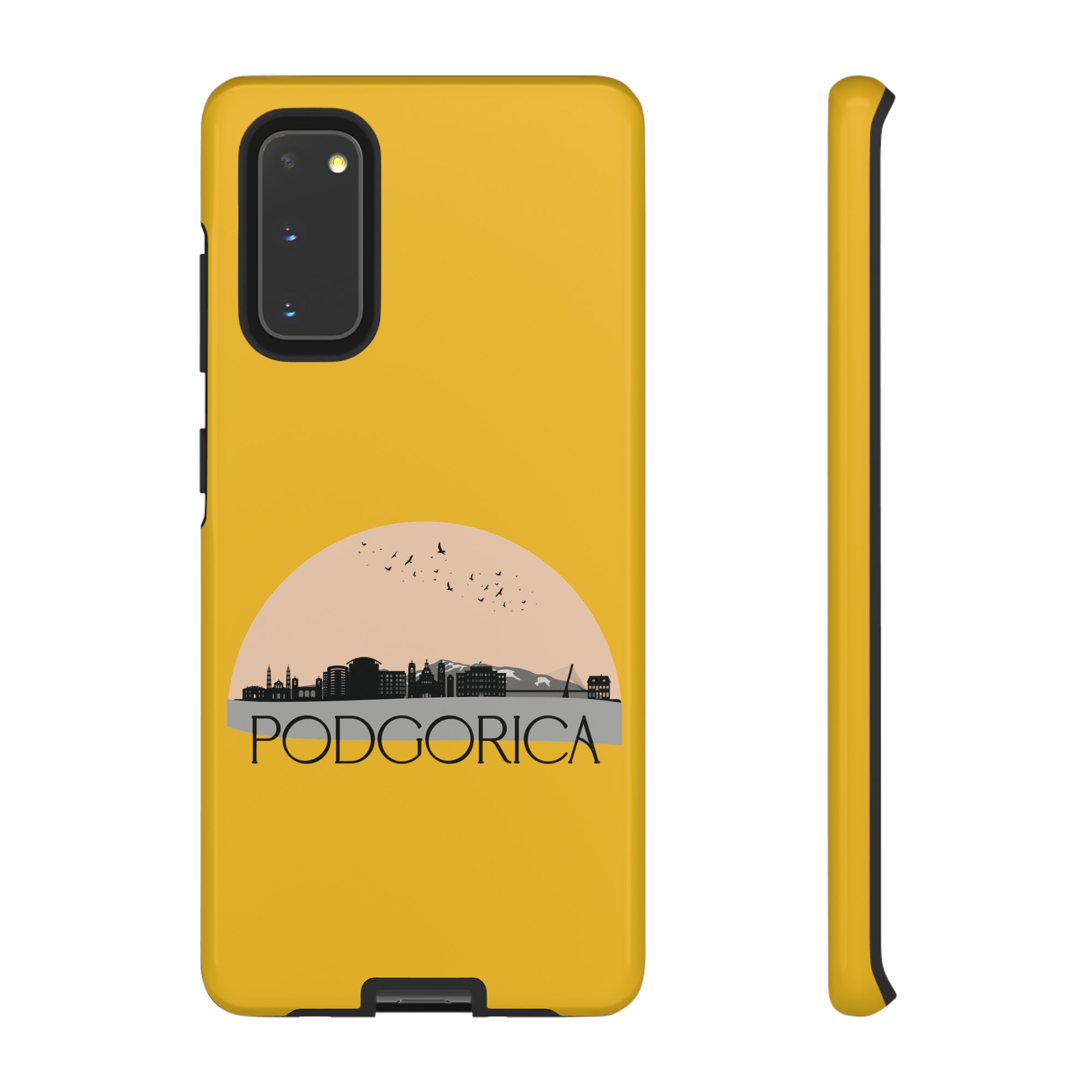 PODGORICA Phone Case - Yellow