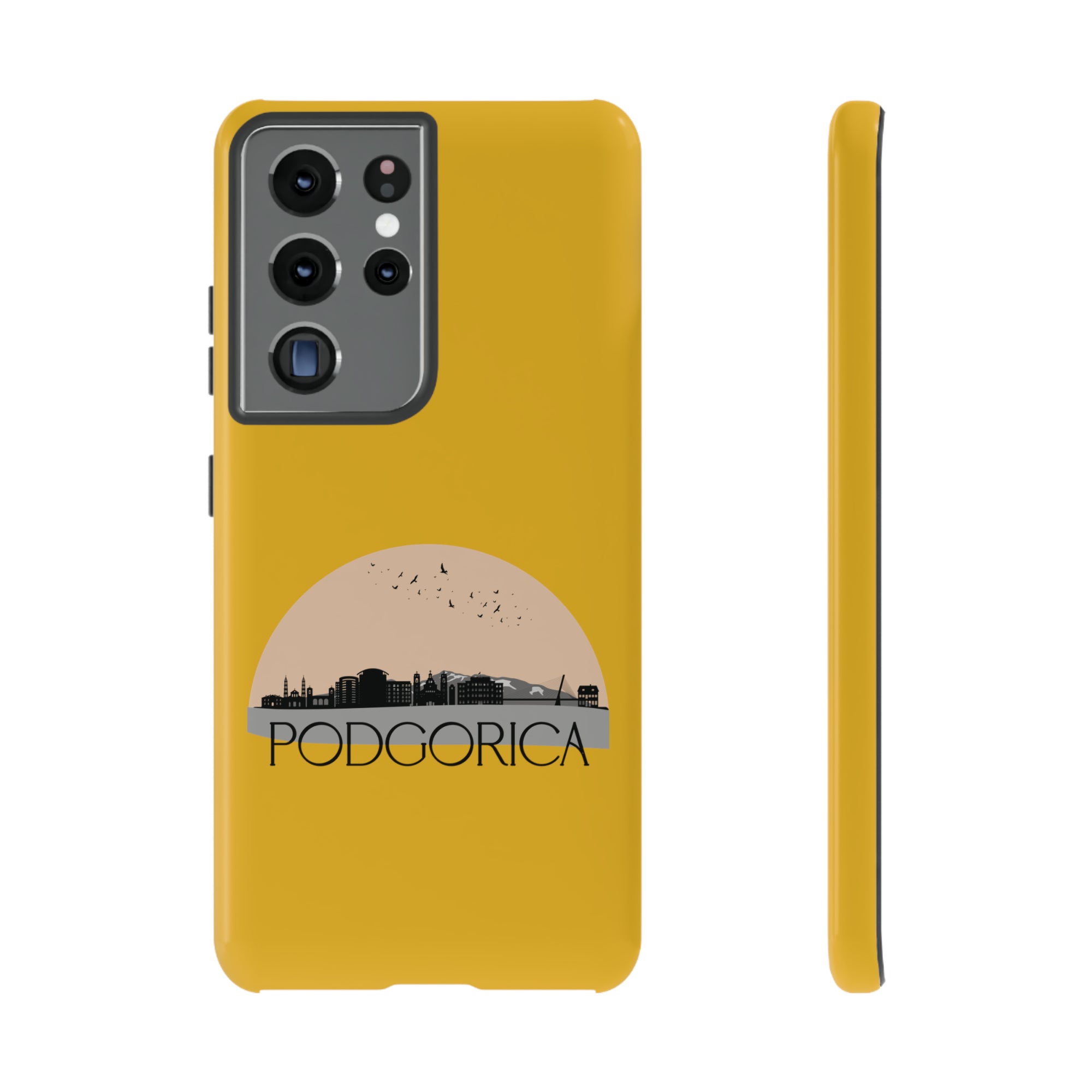 PODGORICA Phone Case - Yellow