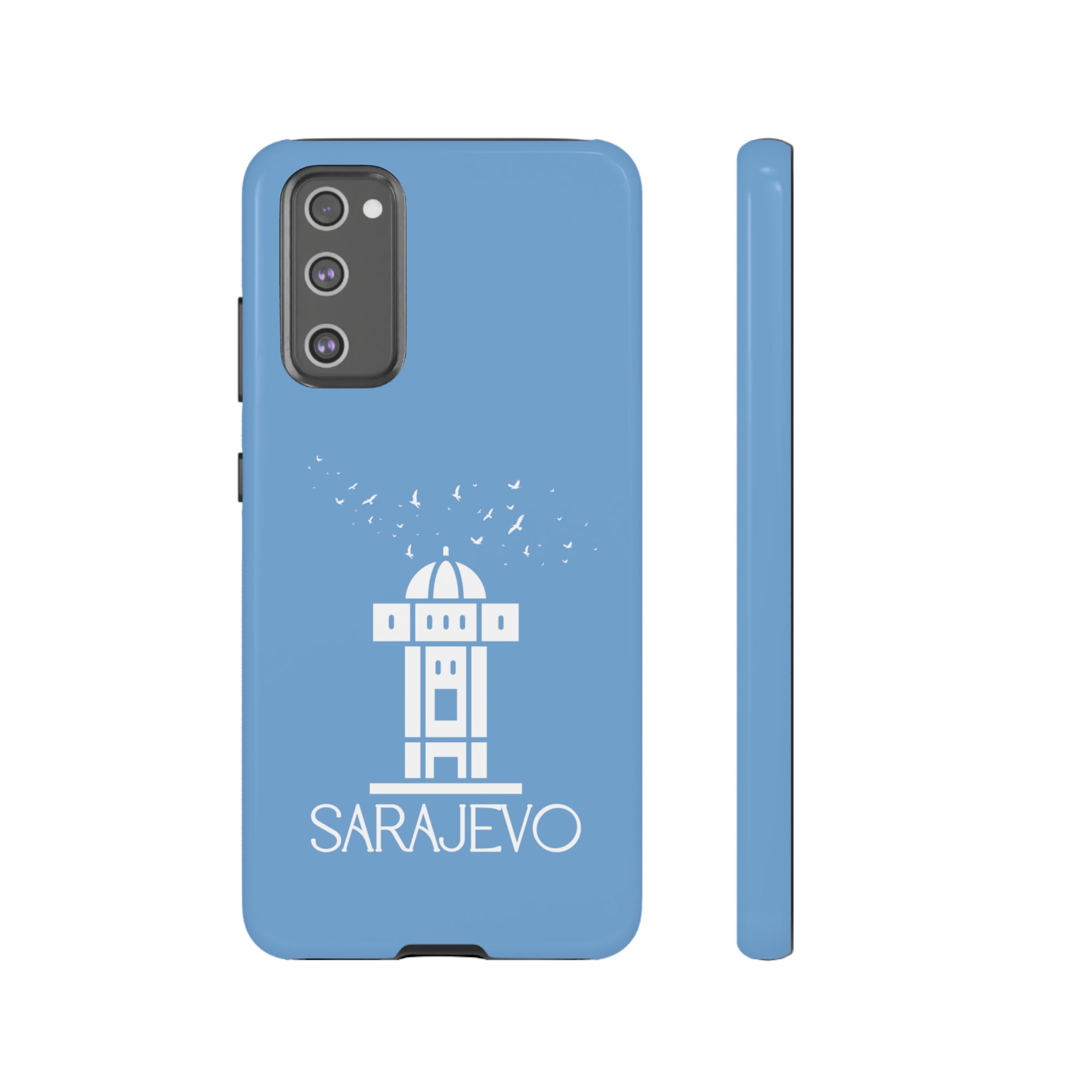 SARAJEVO SEBILJ Phone Case - Light Blue