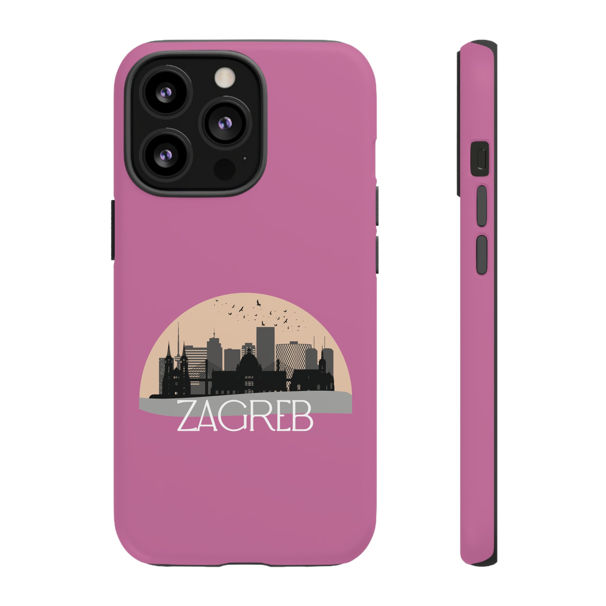 ZAGREB Phone Case - Light Pink