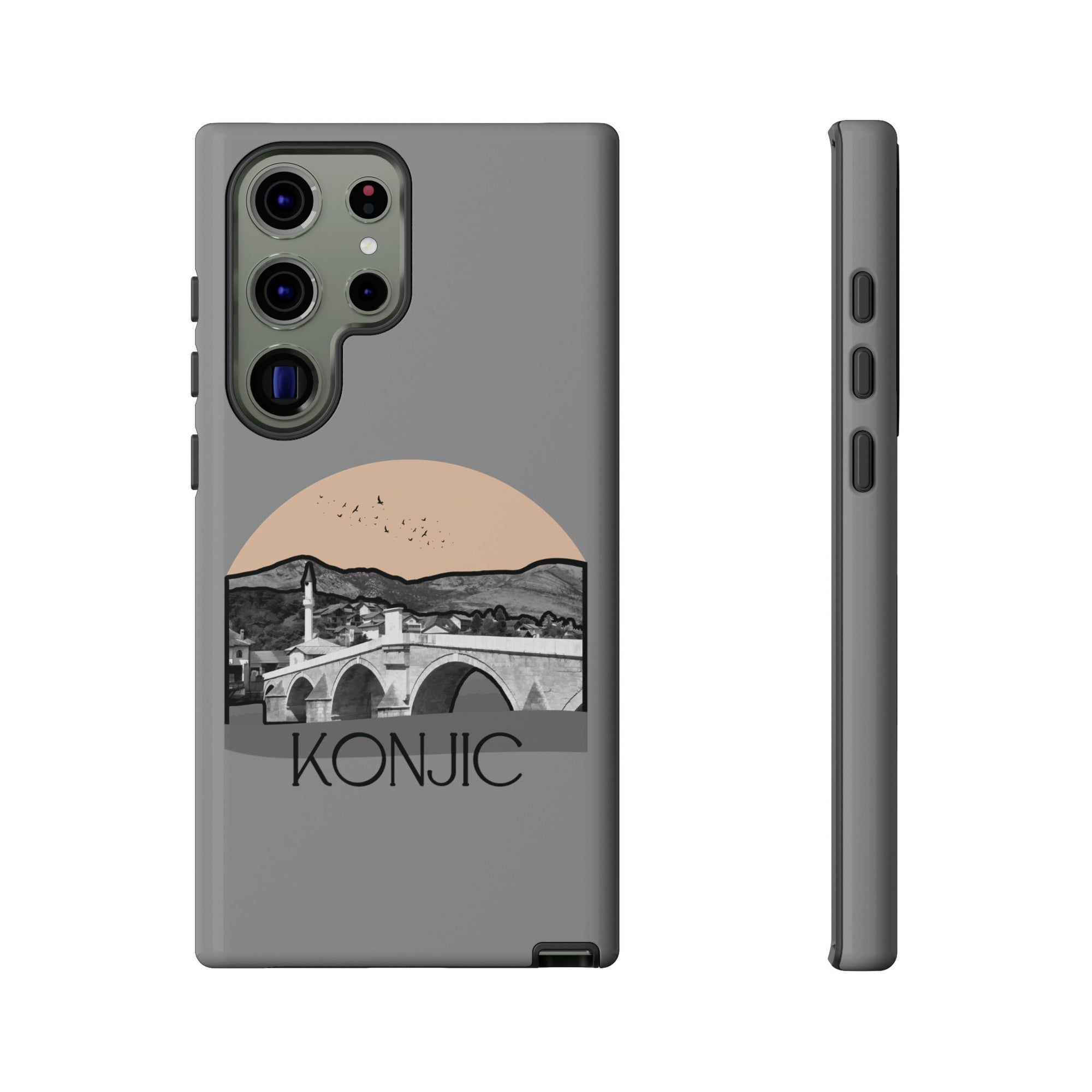 KONJIC Phone Case - Grey