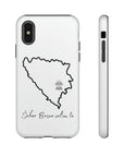 Šeher Bosno Volim Te Phone Case - White