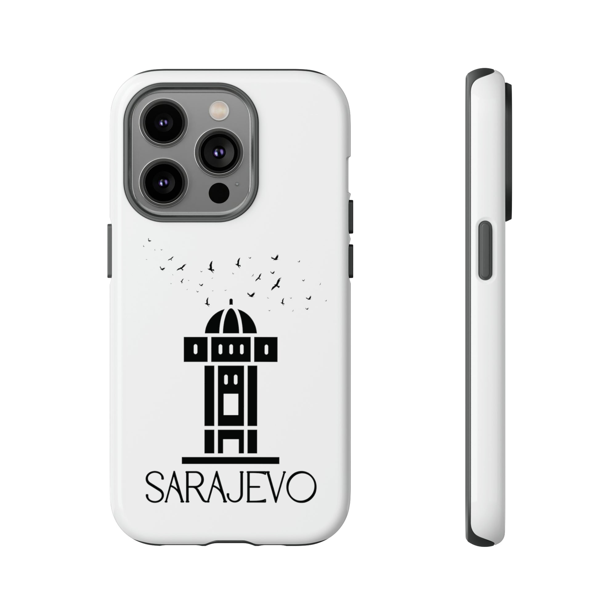 SARAJEVO SEBILJ Phone Case - White