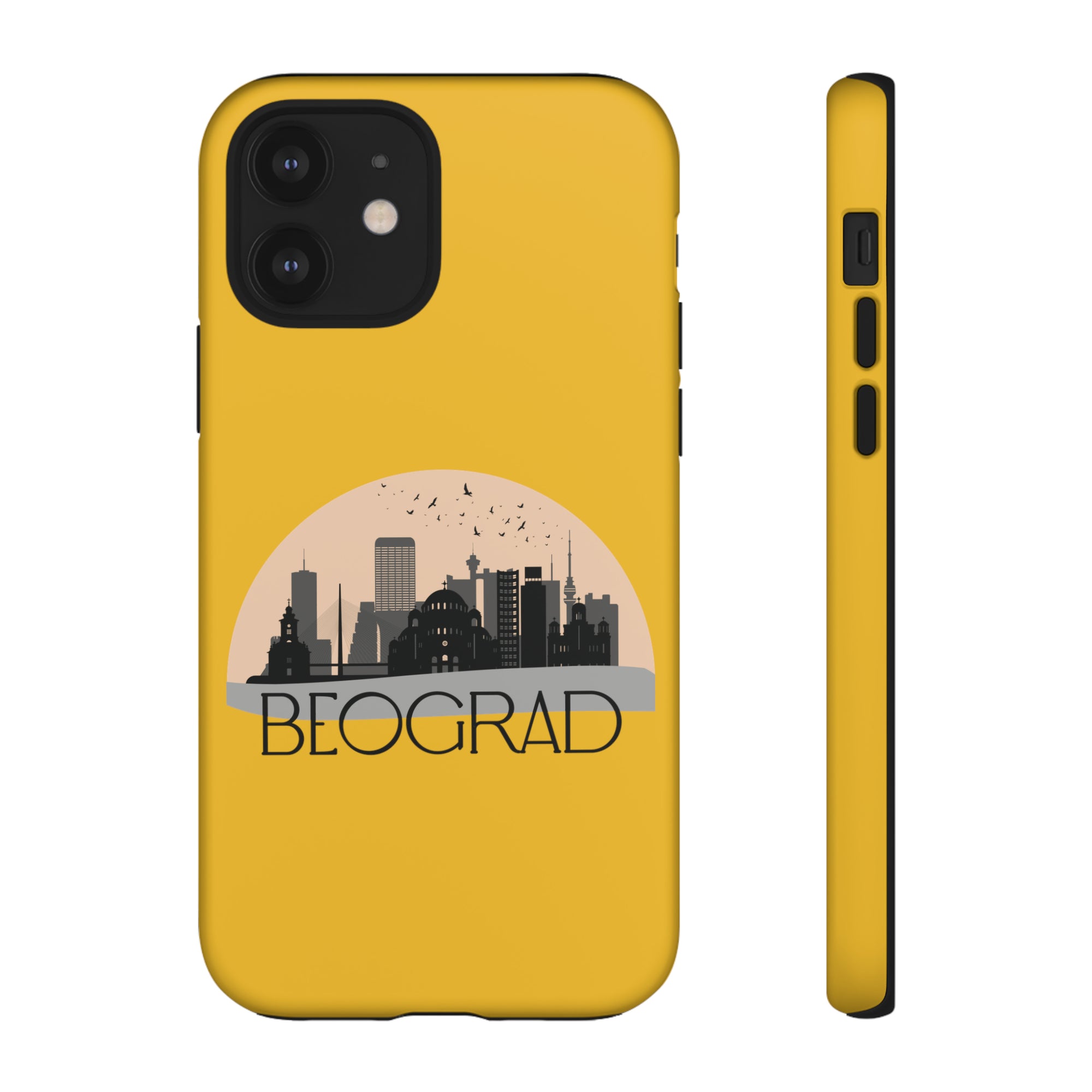 BEOGRAD Phone Case - Yellow