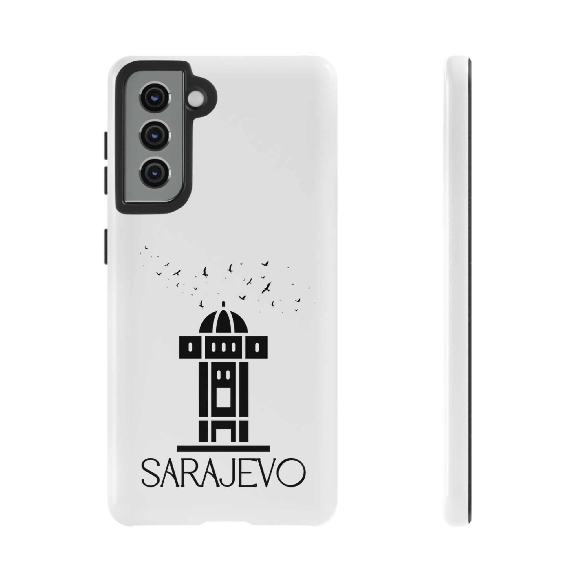 SARAJEVO SEBILJ Phone Case - White