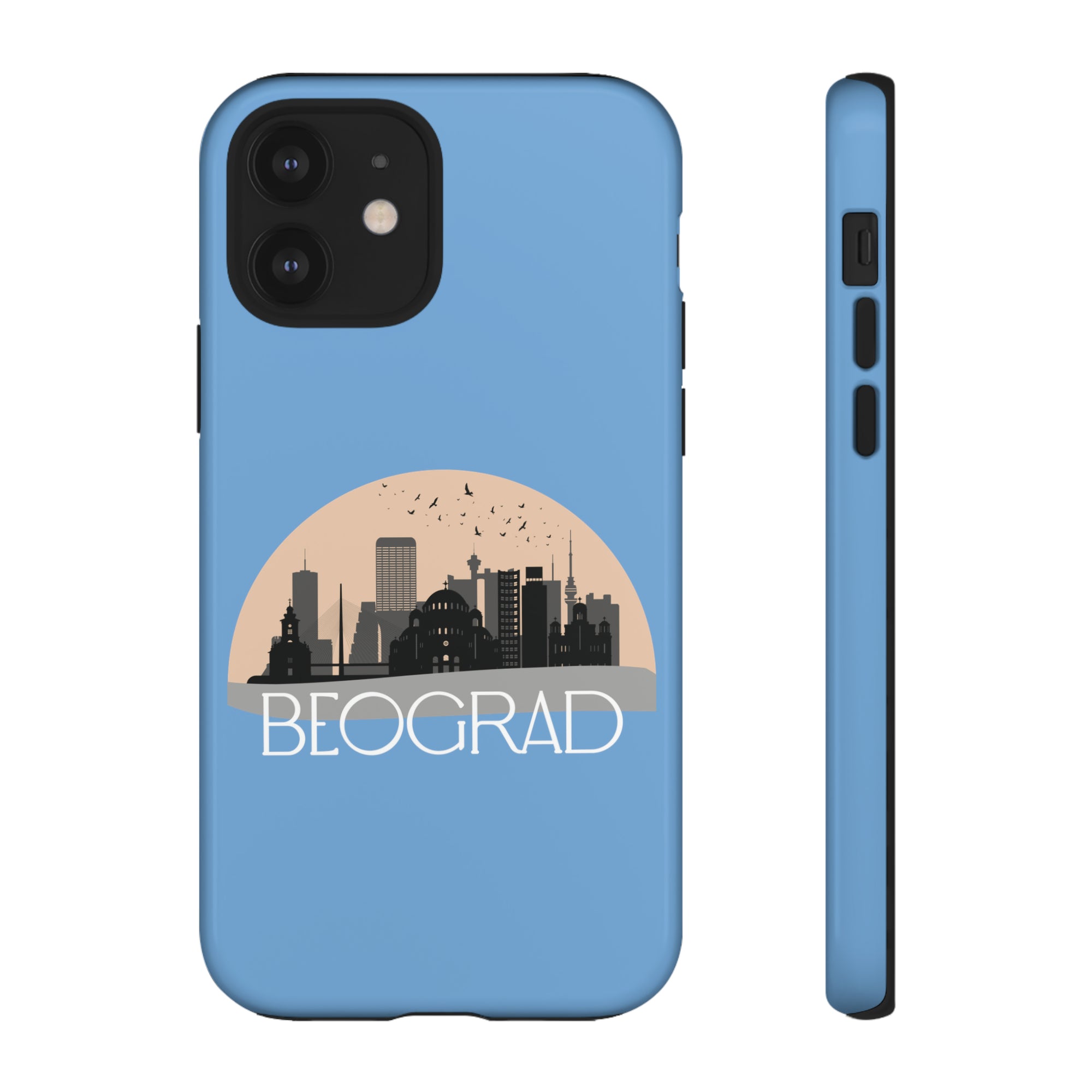 BEOGRAD Phone Case - Light Blue