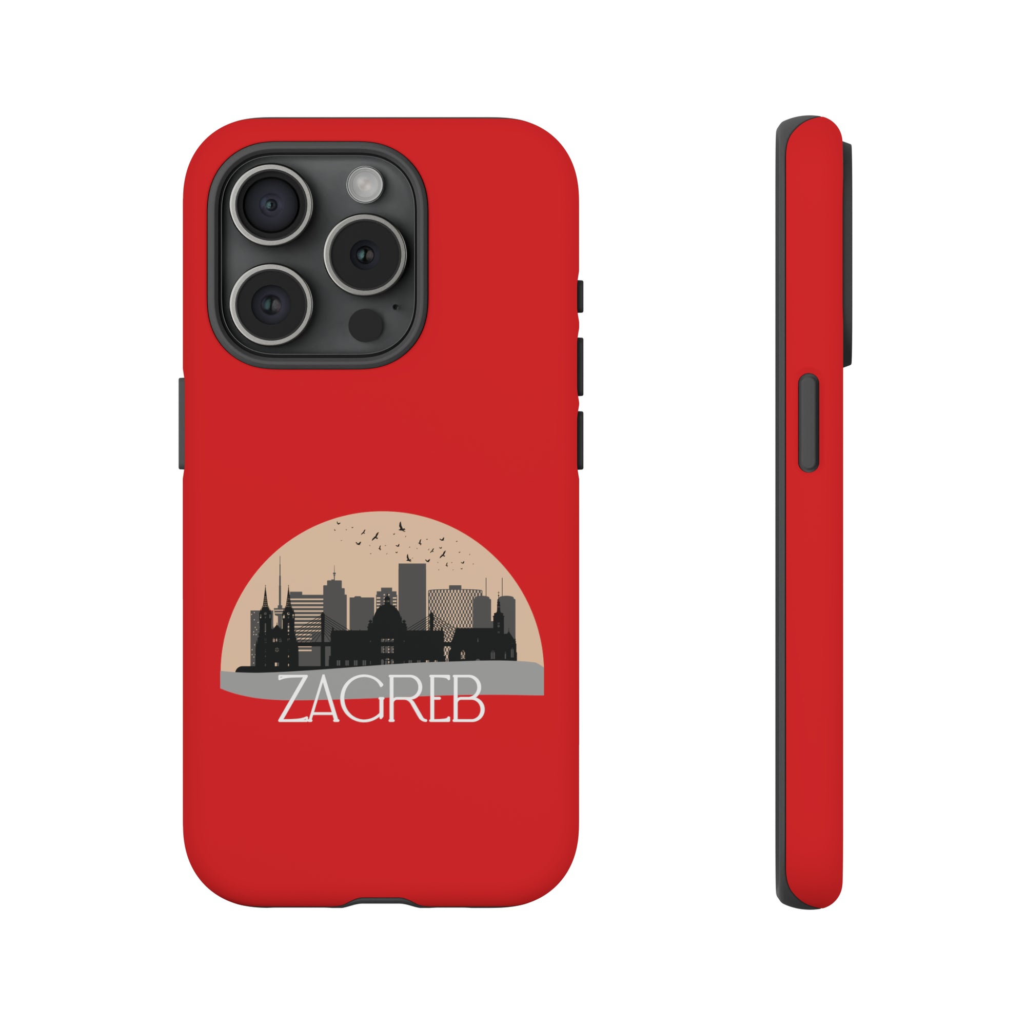 ZAGREB Phone Case - Red