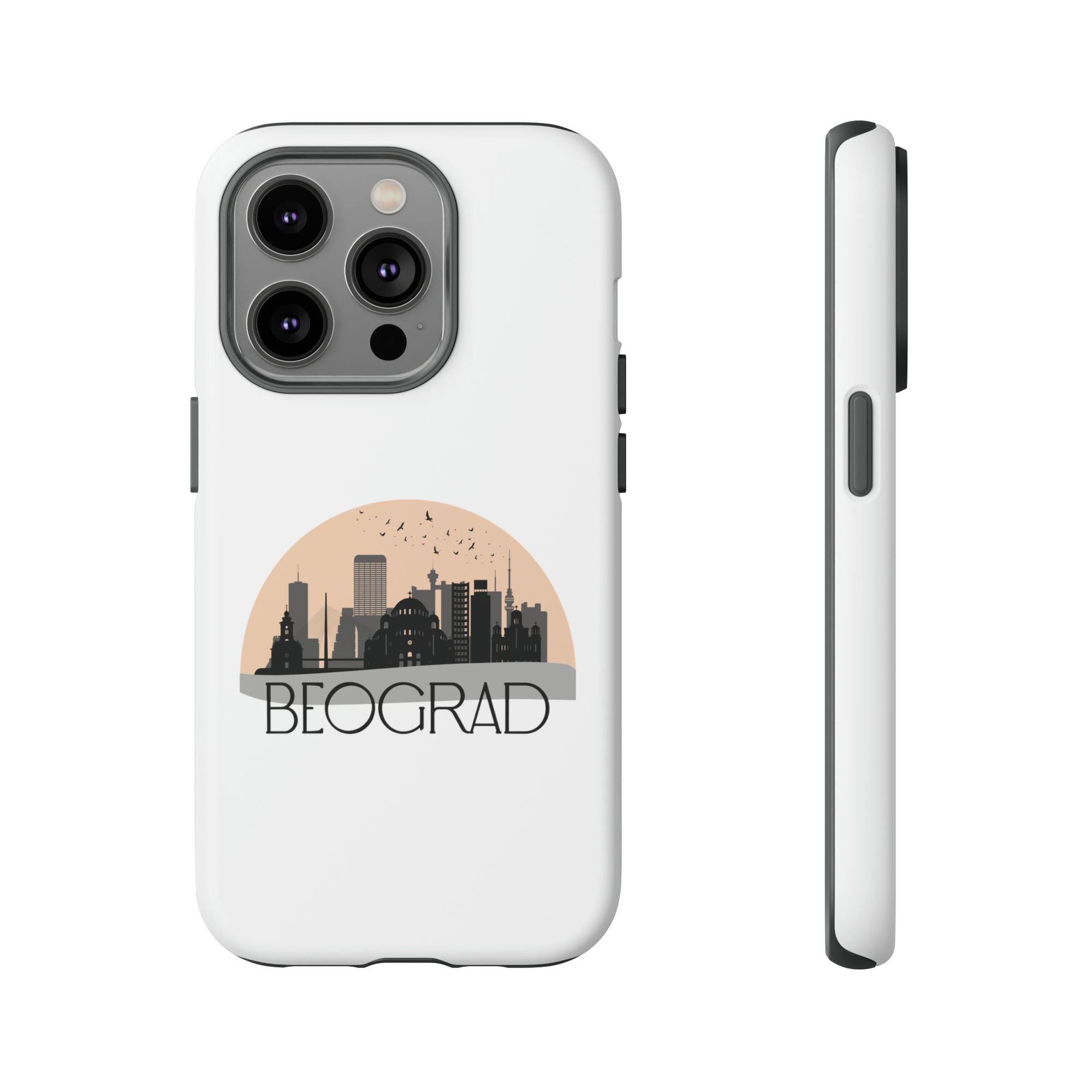 BEOGRAD Phone Case - White