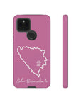 Šeher Bosno Volim Te Phone Case - Light Pink